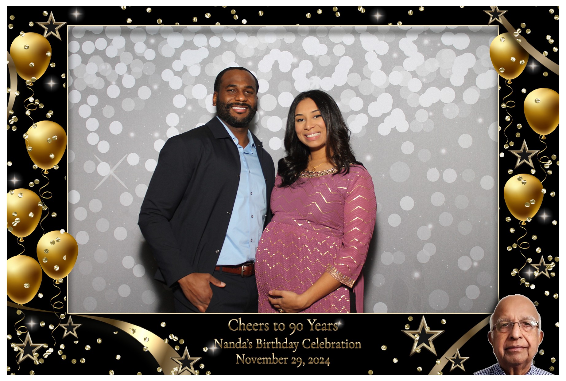 Nanda's 90th! | View more photos from the event at gallery.photoboothcincy.com/u/PhotoBoothCincy/Nandas-90th