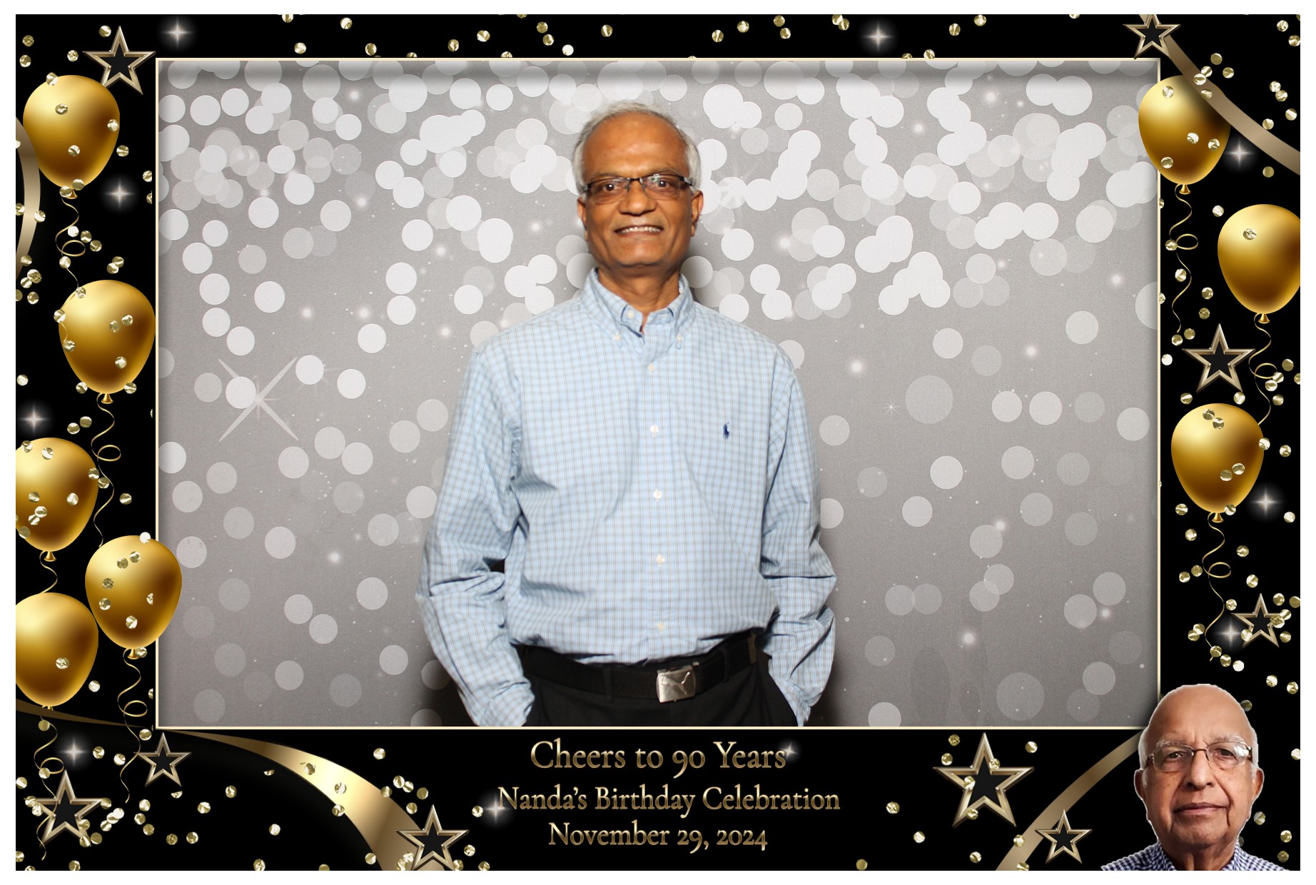Nanda's 90th! | View more photos from the event at gallery.photoboothcincy.com/u/PhotoBoothCincy/Nandas-90th