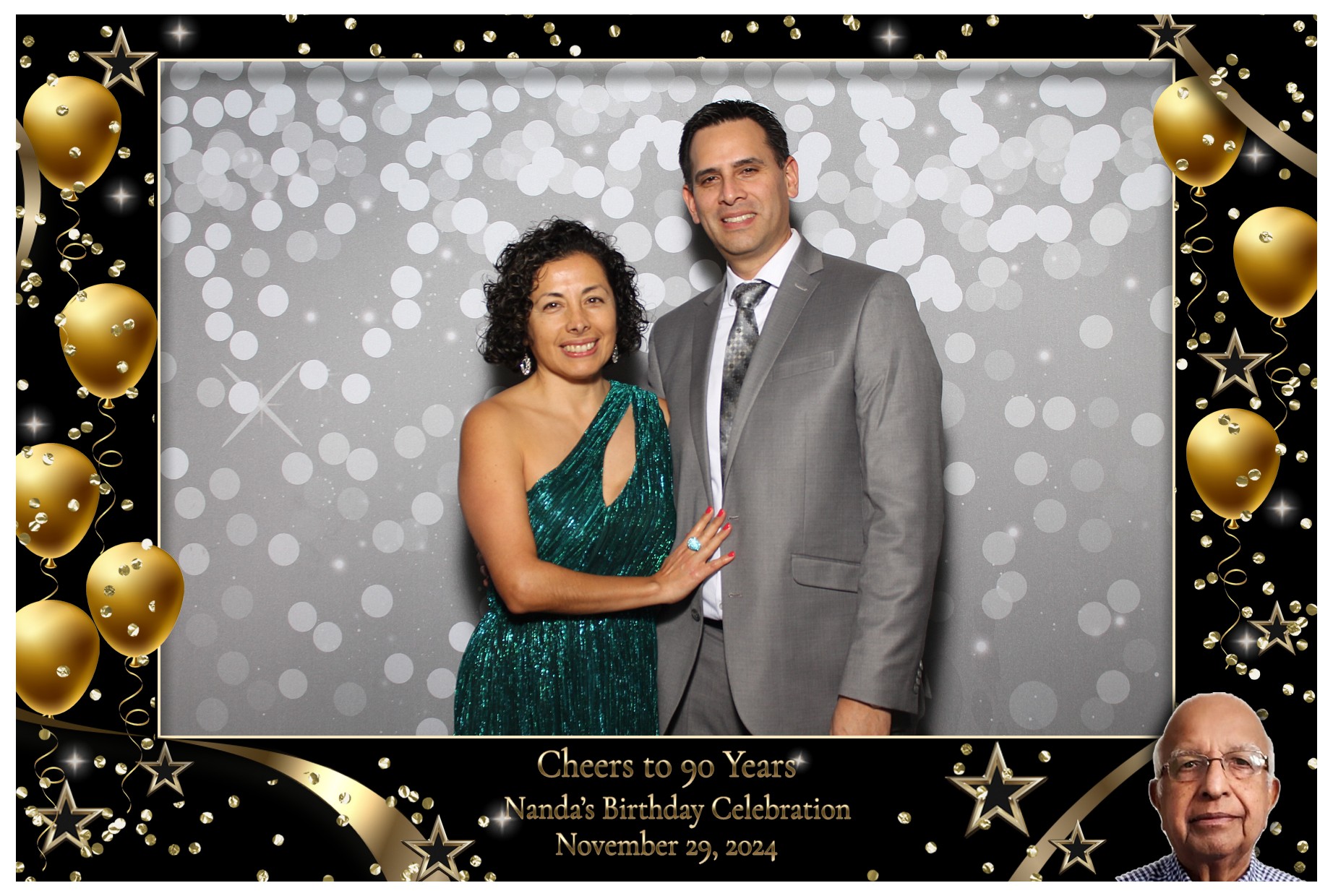 Nanda's 90th! | View more photos from the event at gallery.photoboothcincy.com/u/PhotoBoothCincy/Nandas-90th