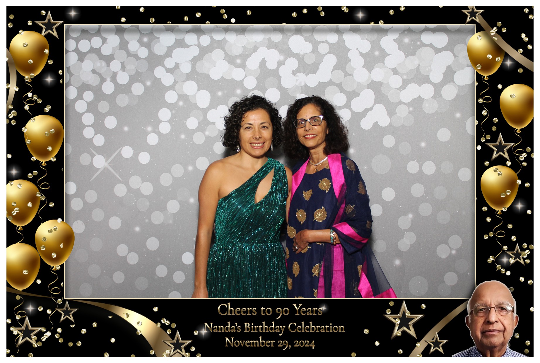 Nanda's 90th! | View more photos from the event at gallery.photoboothcincy.com/u/PhotoBoothCincy/Nandas-90th