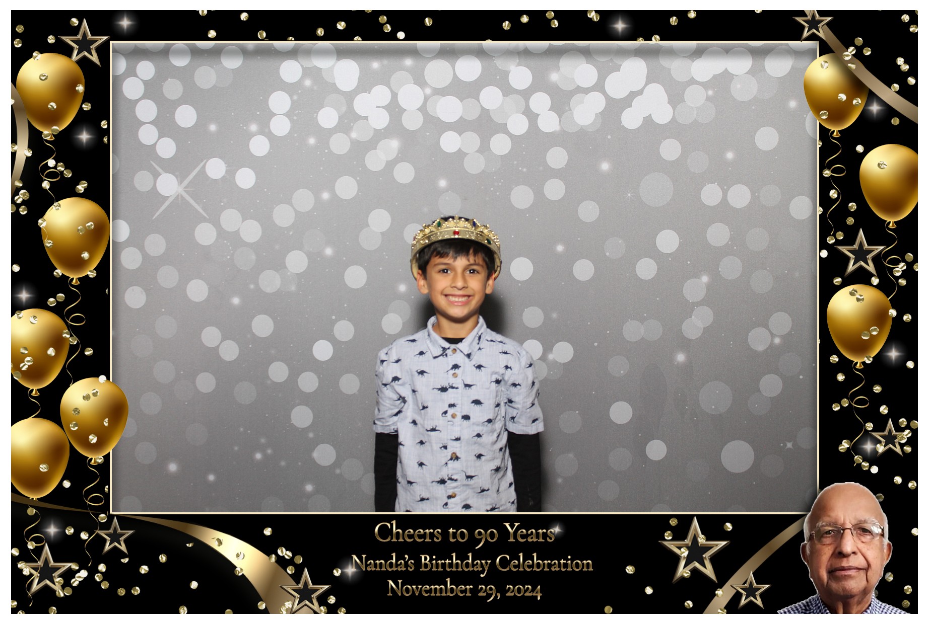 Nanda's 90th! | View more photos from the event at gallery.photoboothcincy.com/u/PhotoBoothCincy/Nandas-90th