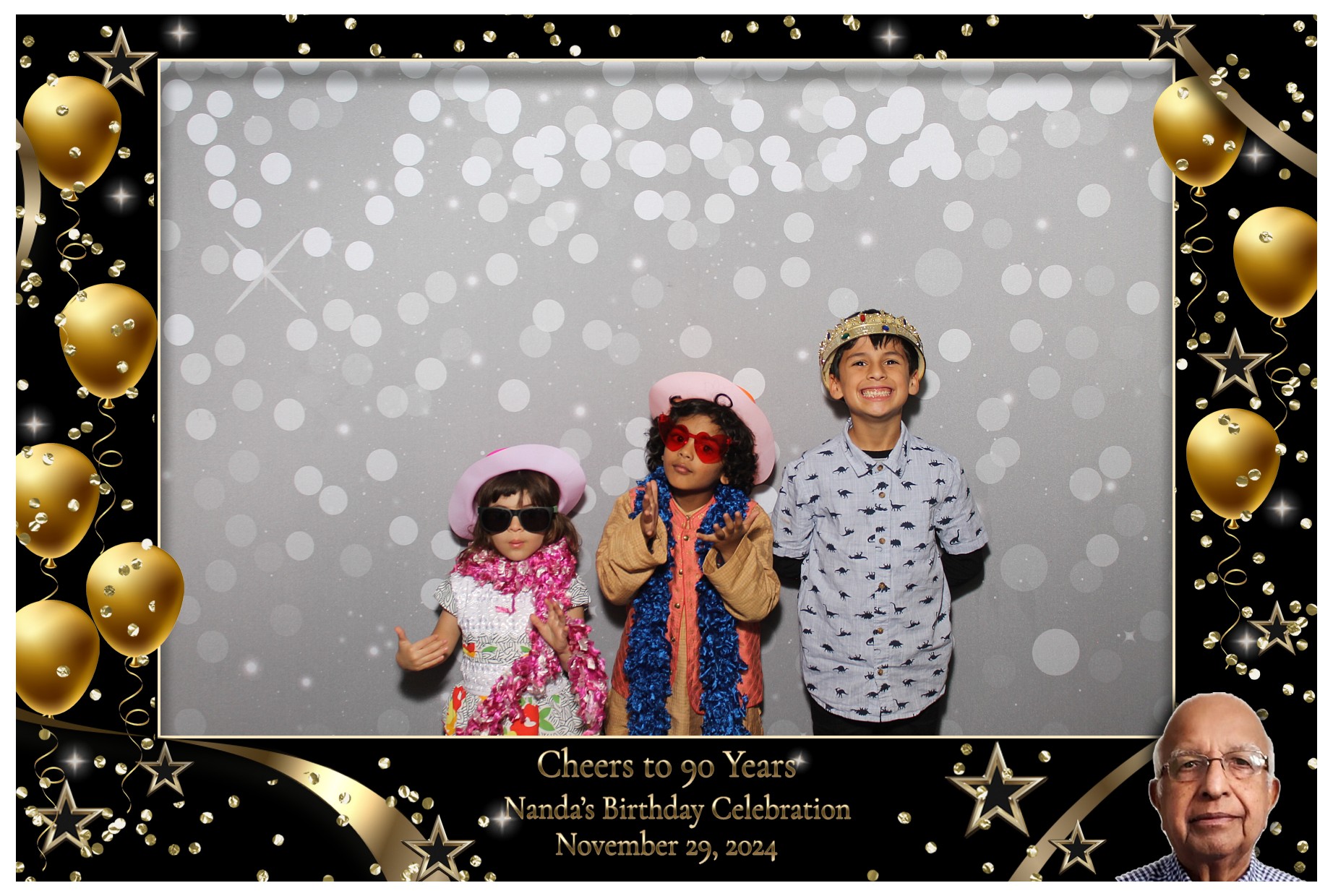 Nanda's 90th! | View more photos from the event at gallery.photoboothcincy.com/u/PhotoBoothCincy/Nandas-90th