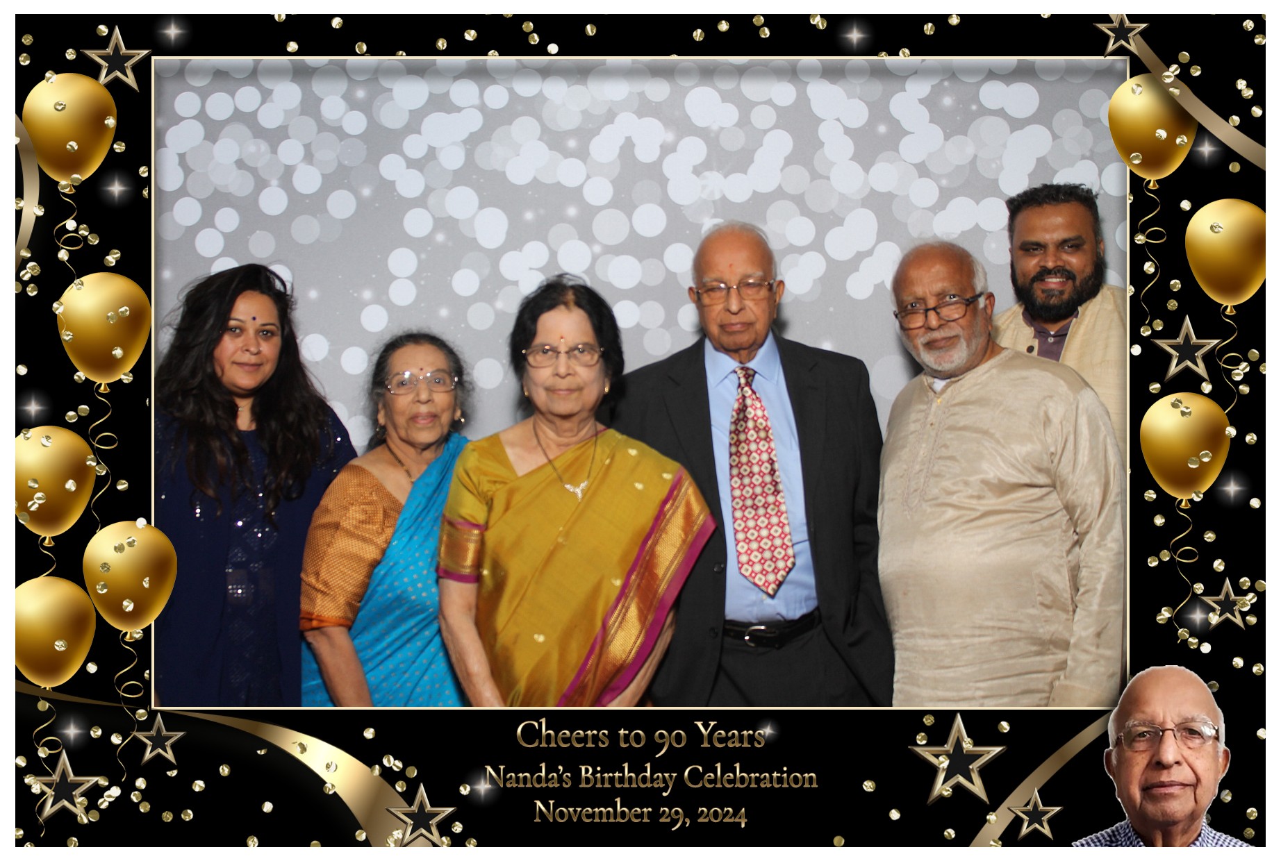 Nanda's 90th! | View more photos from the event at gallery.photoboothcincy.com/u/PhotoBoothCincy/Nandas-90th