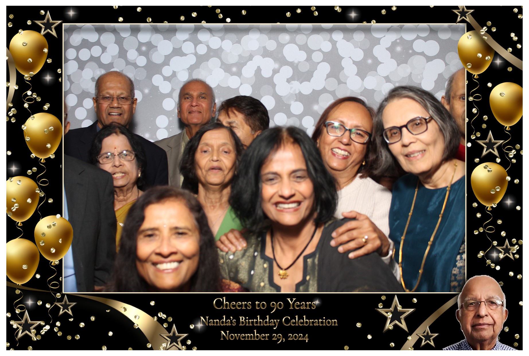 Nanda's 90th! | View more photos from the event at gallery.photoboothcincy.com/u/PhotoBoothCincy/Nandas-90th