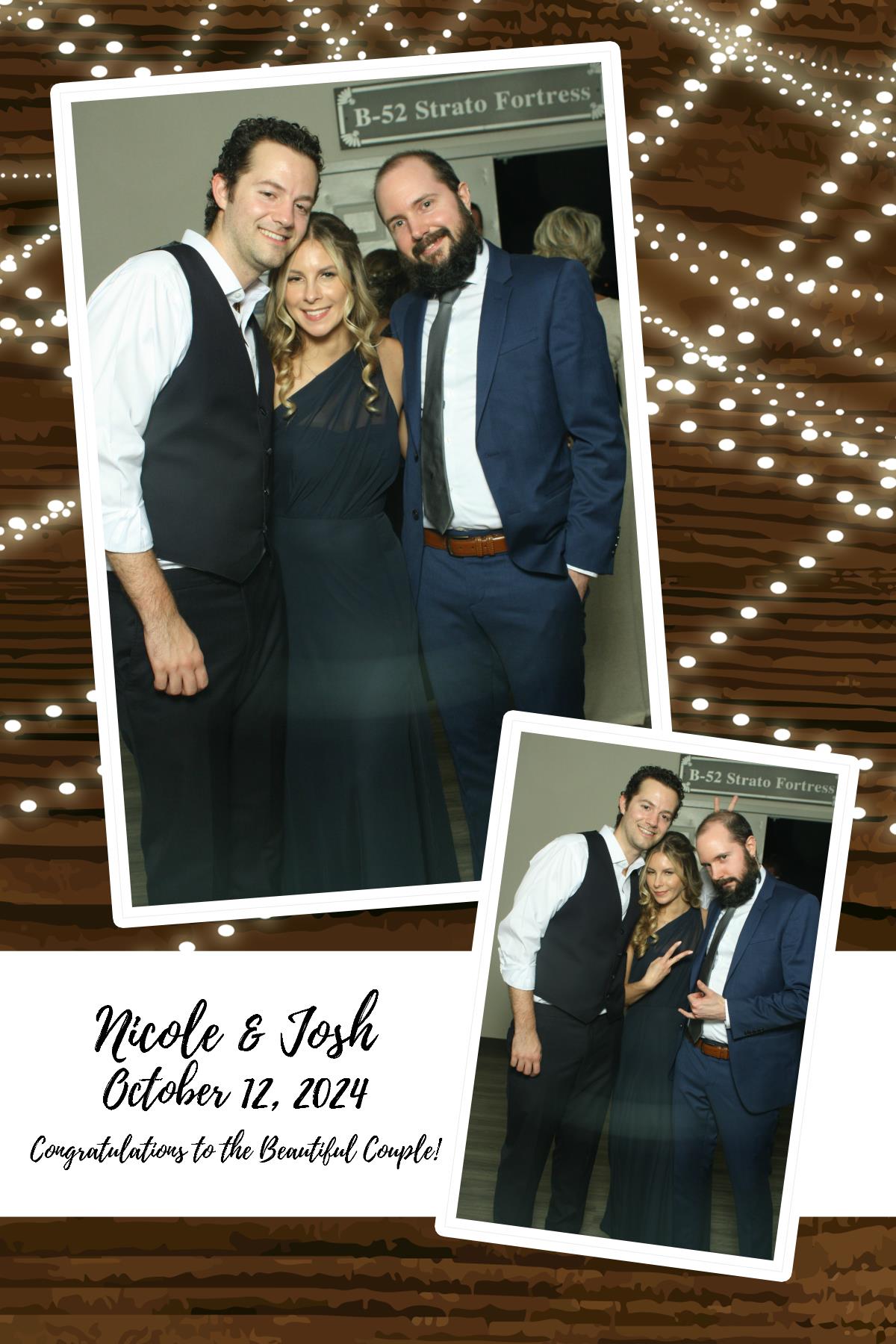 Nicole & Josh | View more photos from the event at gallery.photoboothcincy.com/u/PhotoBoothCincy/Nicole-Josh