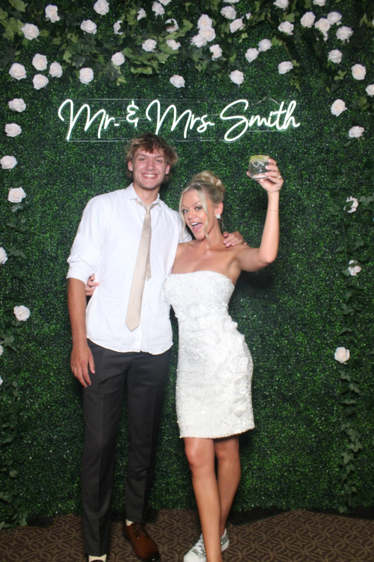 Paige & Nick | View more photos from the event at gallery.photoboothcincy.com/u/PhotoBoothCincy/Paige-Nick