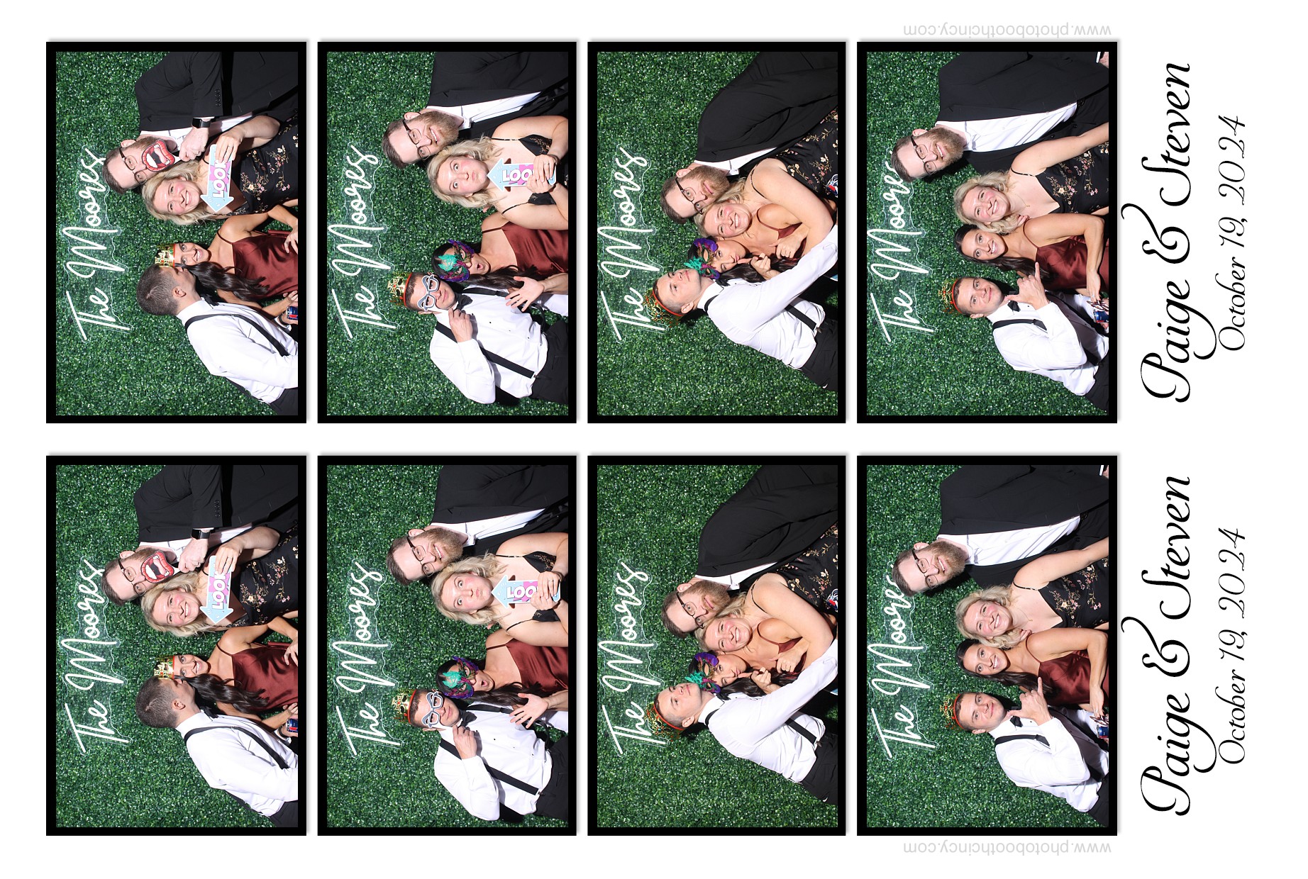 Paige & Steven's Reception  | View more photos from the event at gallery.photoboothcincy.com/u/PhotoBoothCincy/Paige-Stevens-Reception