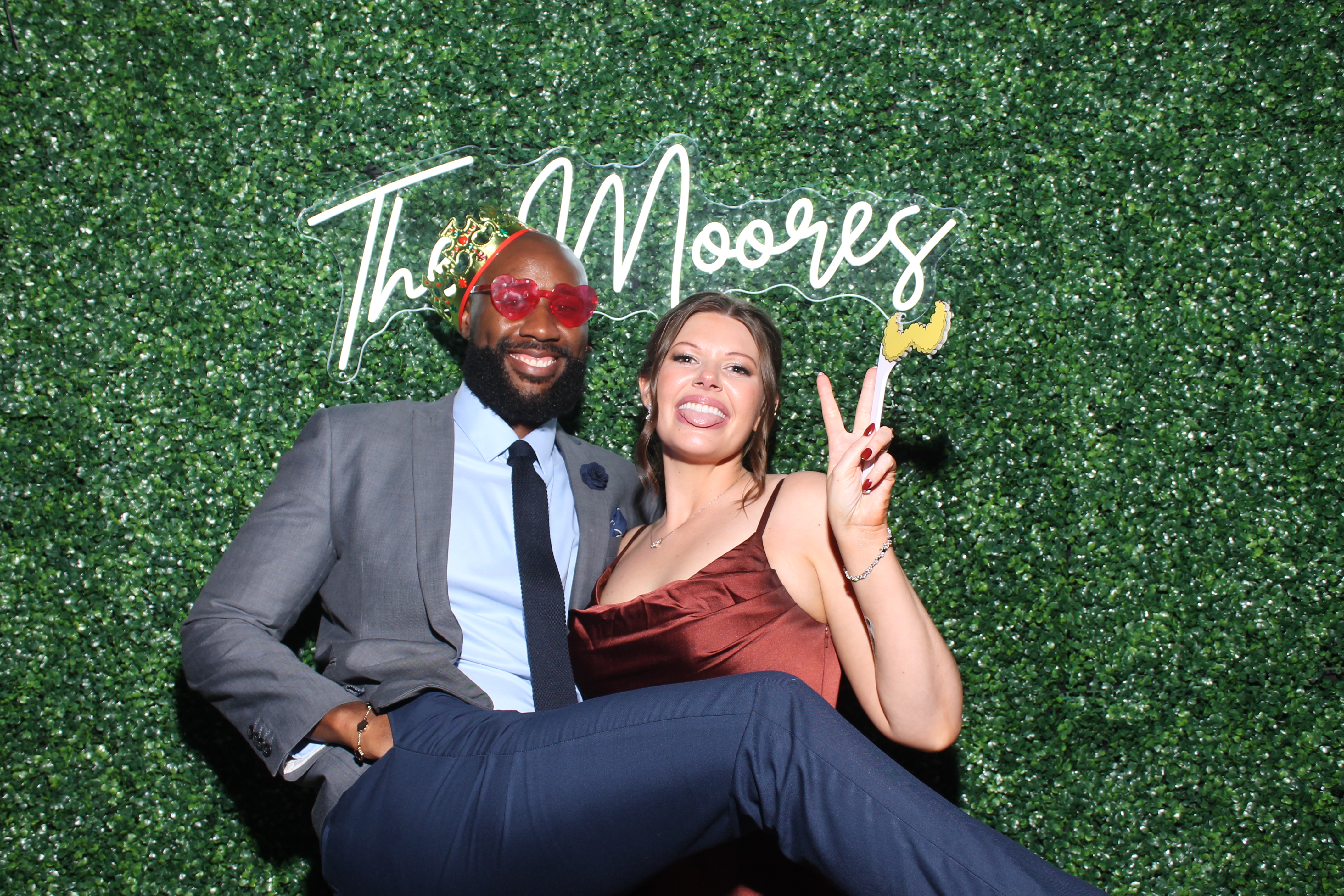 Paige & Steven's Reception  | View more photos from the event at gallery.photoboothcincy.com/u/PhotoBoothCincy/Paige-Stevens-Reception