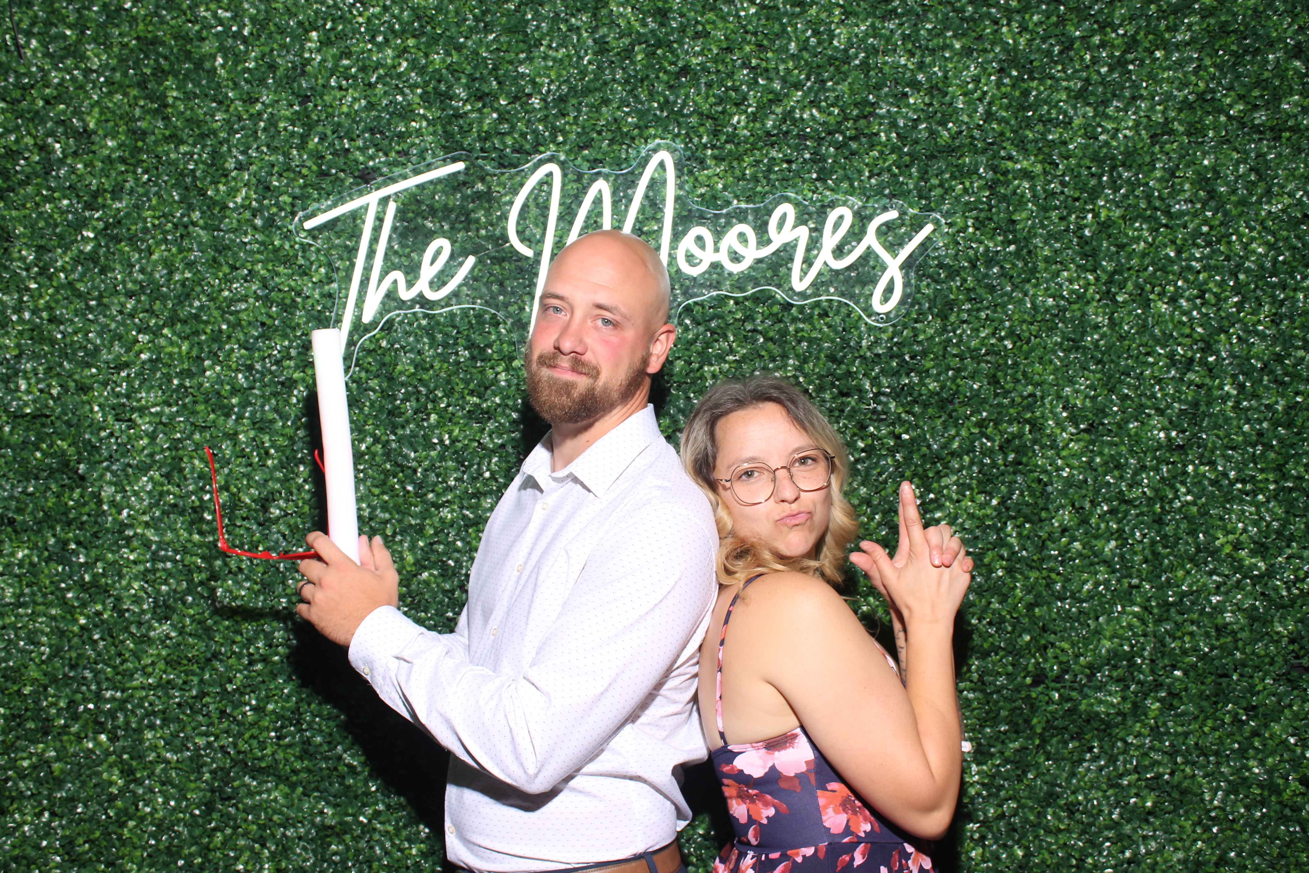 Paige & Steven's Reception  | View more photos from the event at gallery.photoboothcincy.com/u/PhotoBoothCincy/Paige-Stevens-Reception