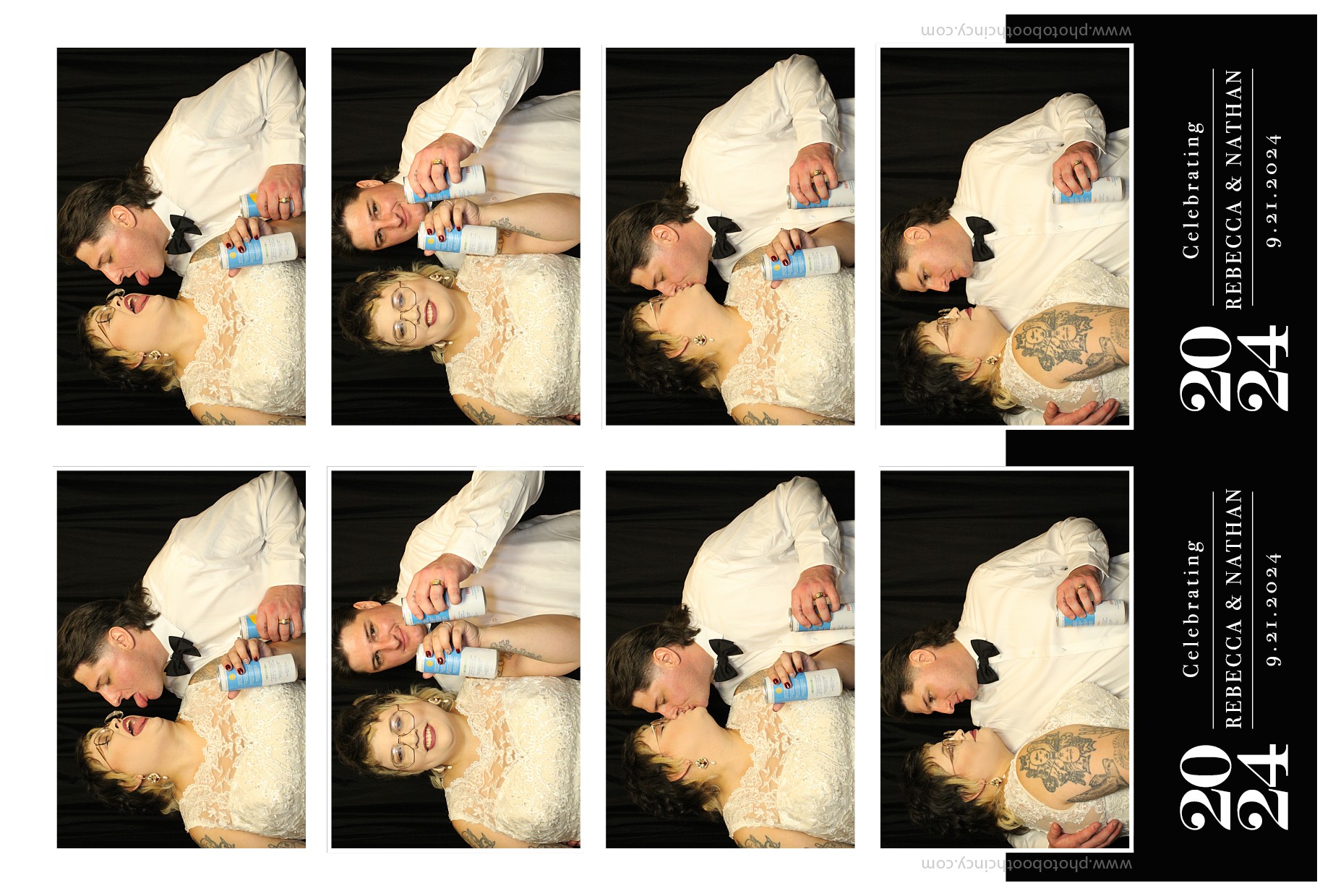 Rebecca & Nathan | View more photos from the event at gallery.photoboothcincy.com/u/PhotoBoothCincy/Rebecca-Nathan
