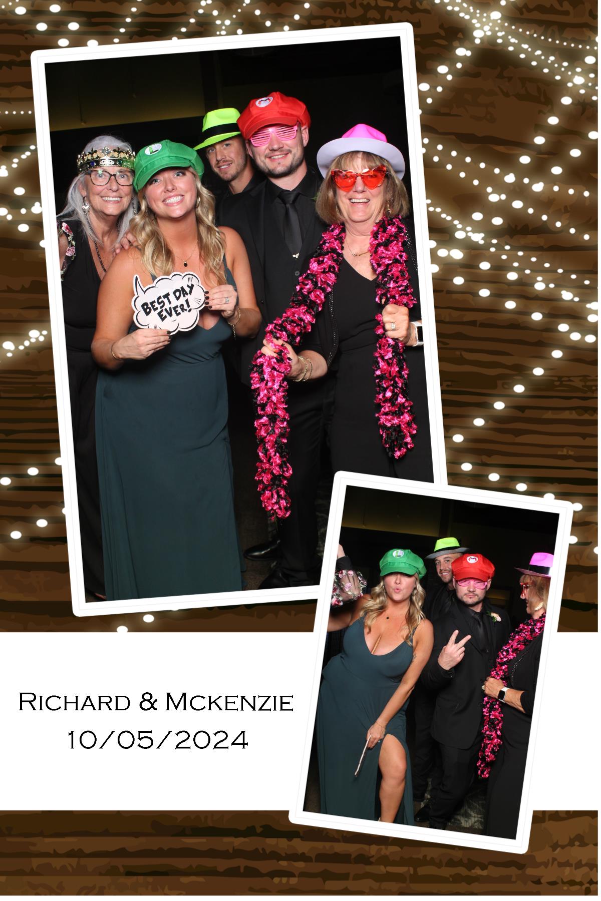 Richard Stevens & McKenzie Breig | View more photos from the event at gallery.photoboothcincy.com/u/PhotoBoothCincy/Richard-Stevens-McKenzie-Breig