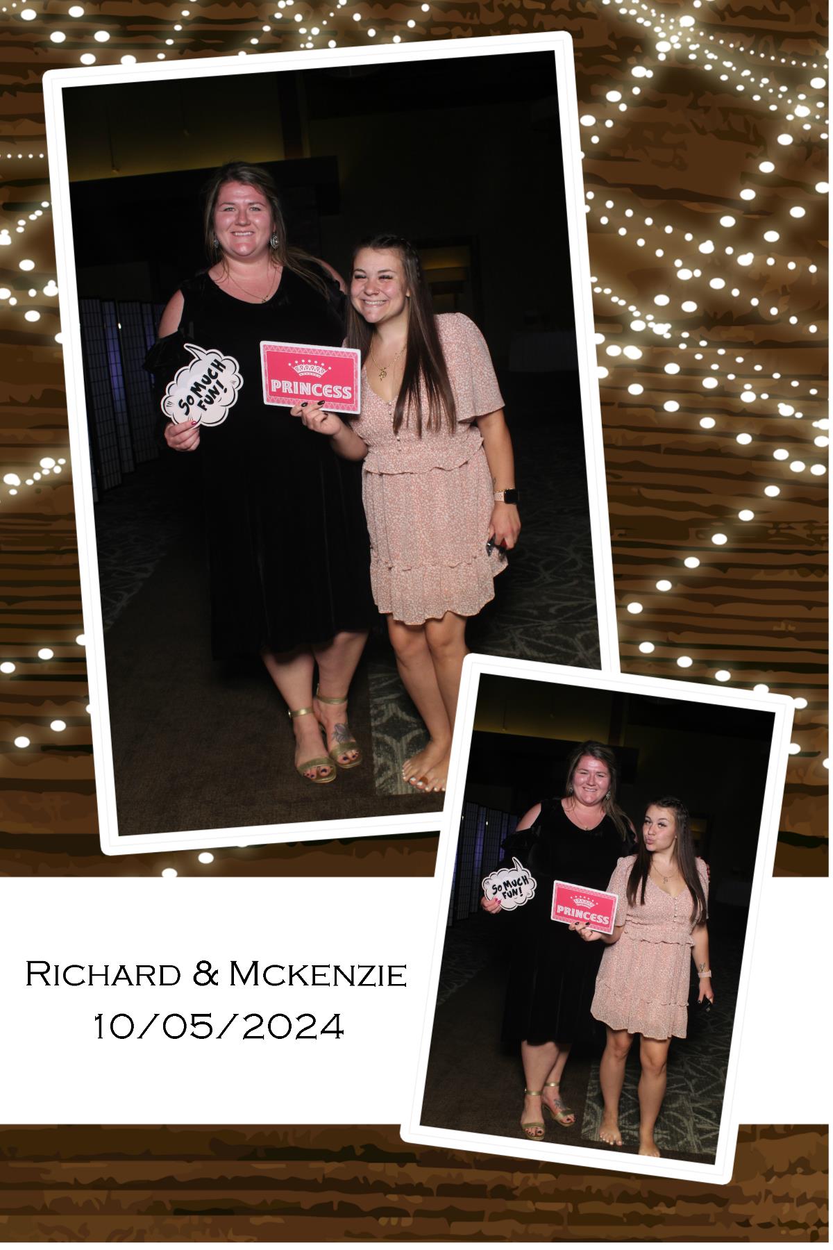 Richard Stevens & McKenzie Breig | View more photos from the event at gallery.photoboothcincy.com/u/PhotoBoothCincy/Richard-Stevens-McKenzie-Breig