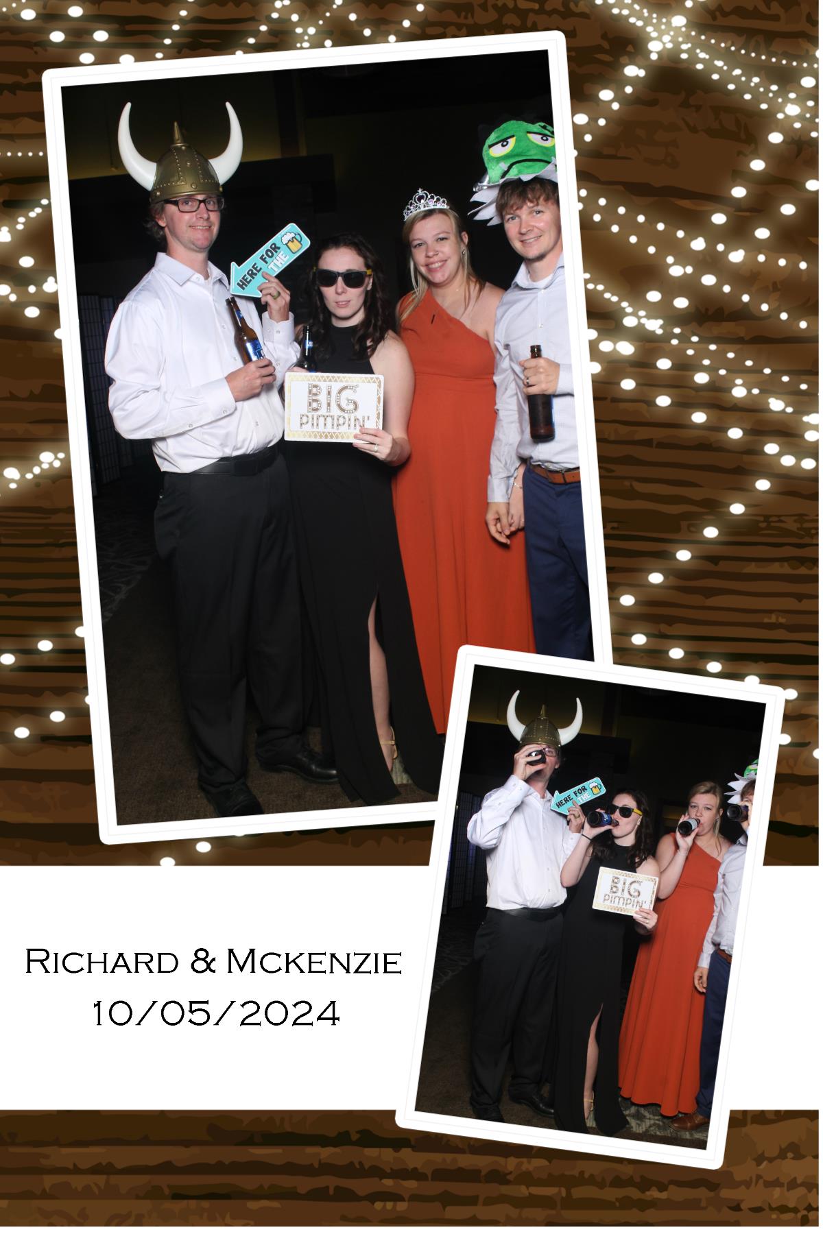 Richard Stevens & McKenzie Breig | View more photos from the event at gallery.photoboothcincy.com/u/PhotoBoothCincy/Richard-Stevens-McKenzie-Breig