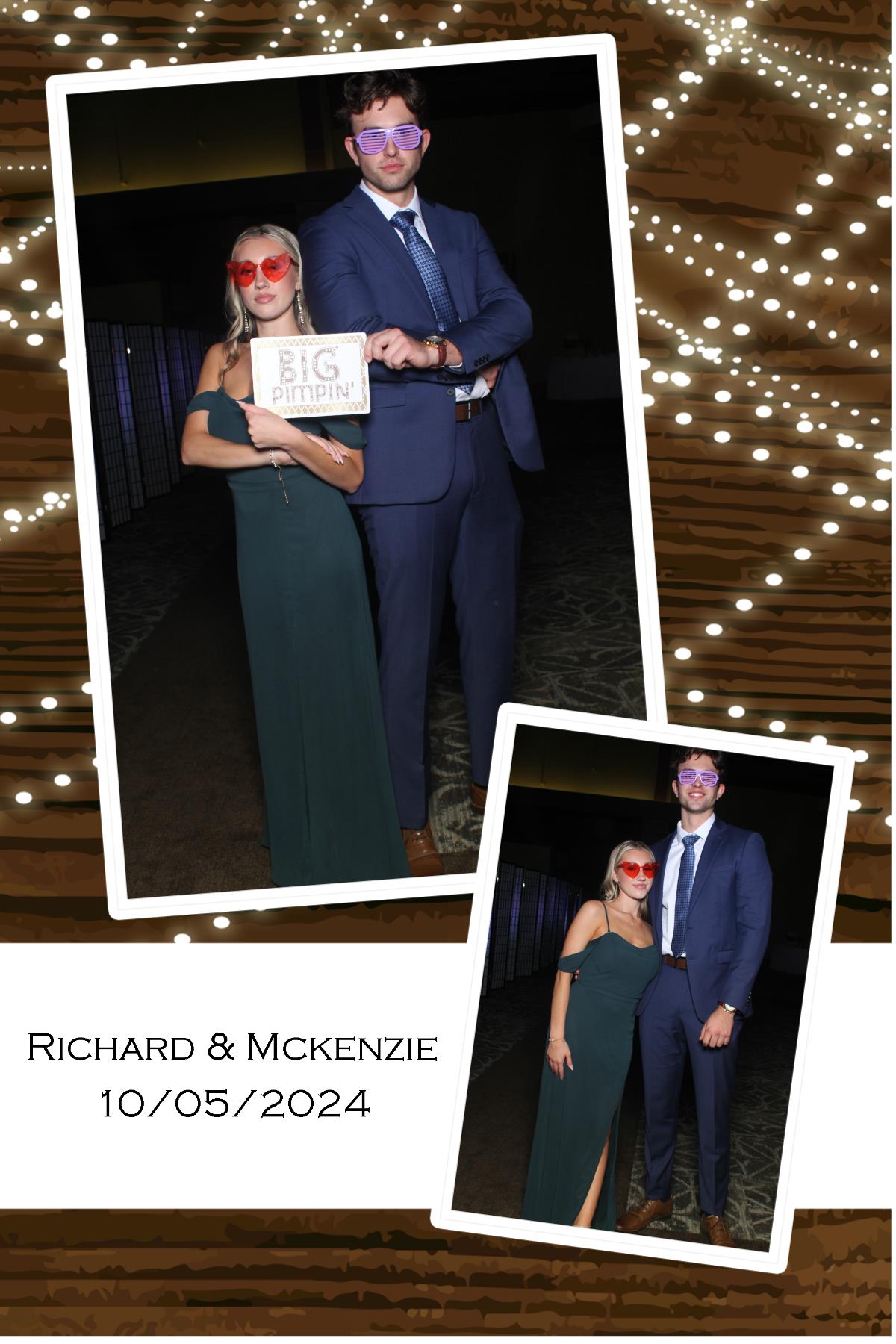 Richard Stevens & McKenzie Breig | View more photos from the event at gallery.photoboothcincy.com/u/PhotoBoothCincy/Richard-Stevens-McKenzie-Breig