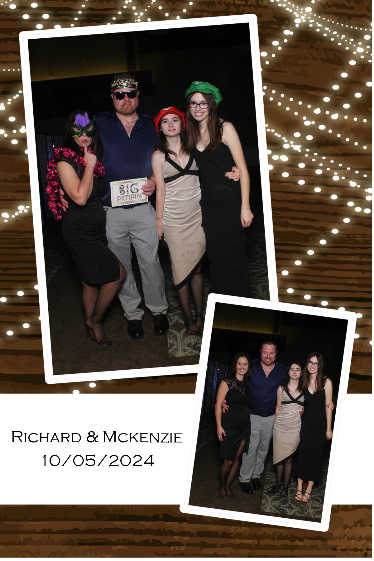 Richard Stevens & McKenzie Breig | View more photos from the event at gallery.photoboothcincy.com/u/PhotoBoothCincy/Richard-Stevens-McKenzie-Breig