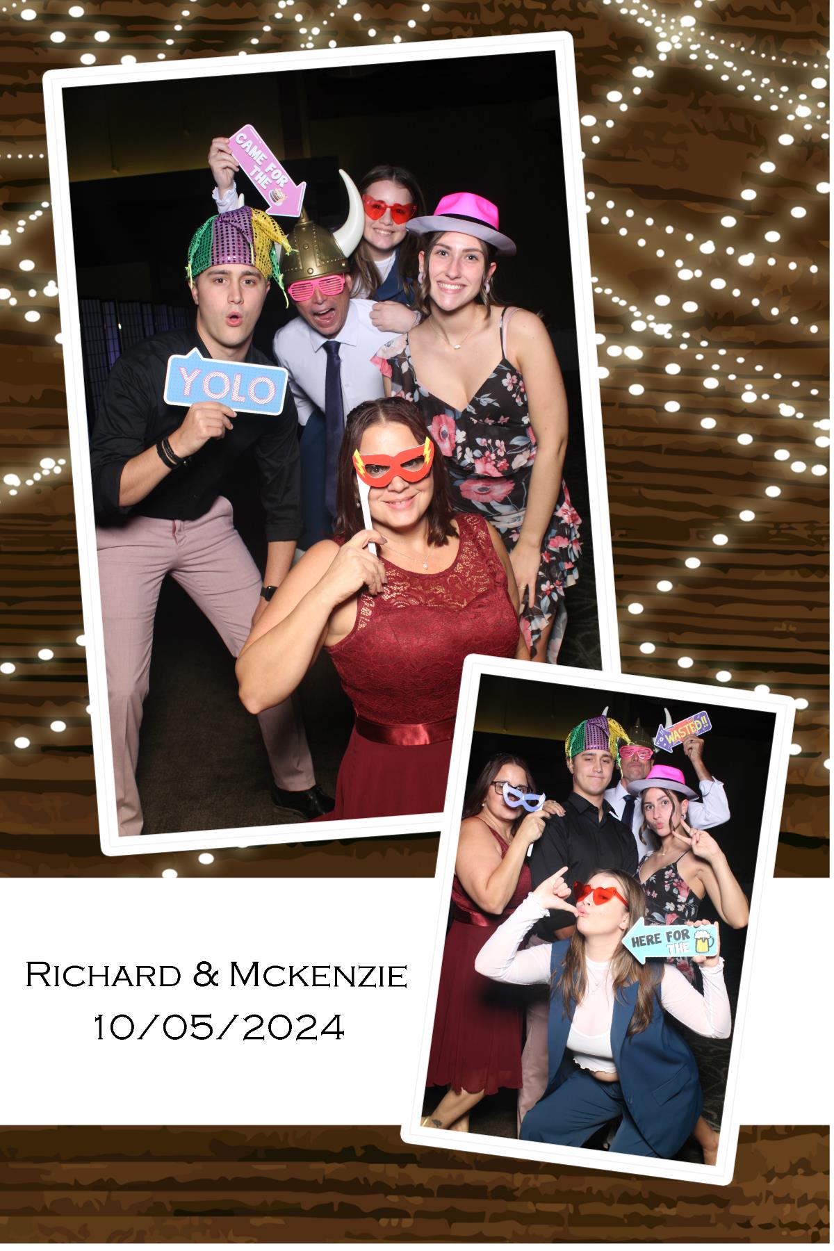 Richard Stevens & McKenzie Breig | View more photos from the event at gallery.photoboothcincy.com/u/PhotoBoothCincy/Richard-Stevens-McKenzie-Breig
