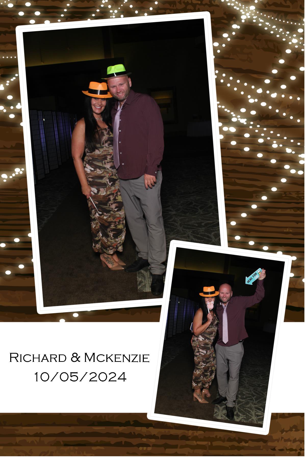 Richard Stevens & McKenzie Breig | View more photos from the event at gallery.photoboothcincy.com/u/PhotoBoothCincy/Richard-Stevens-McKenzie-Breig