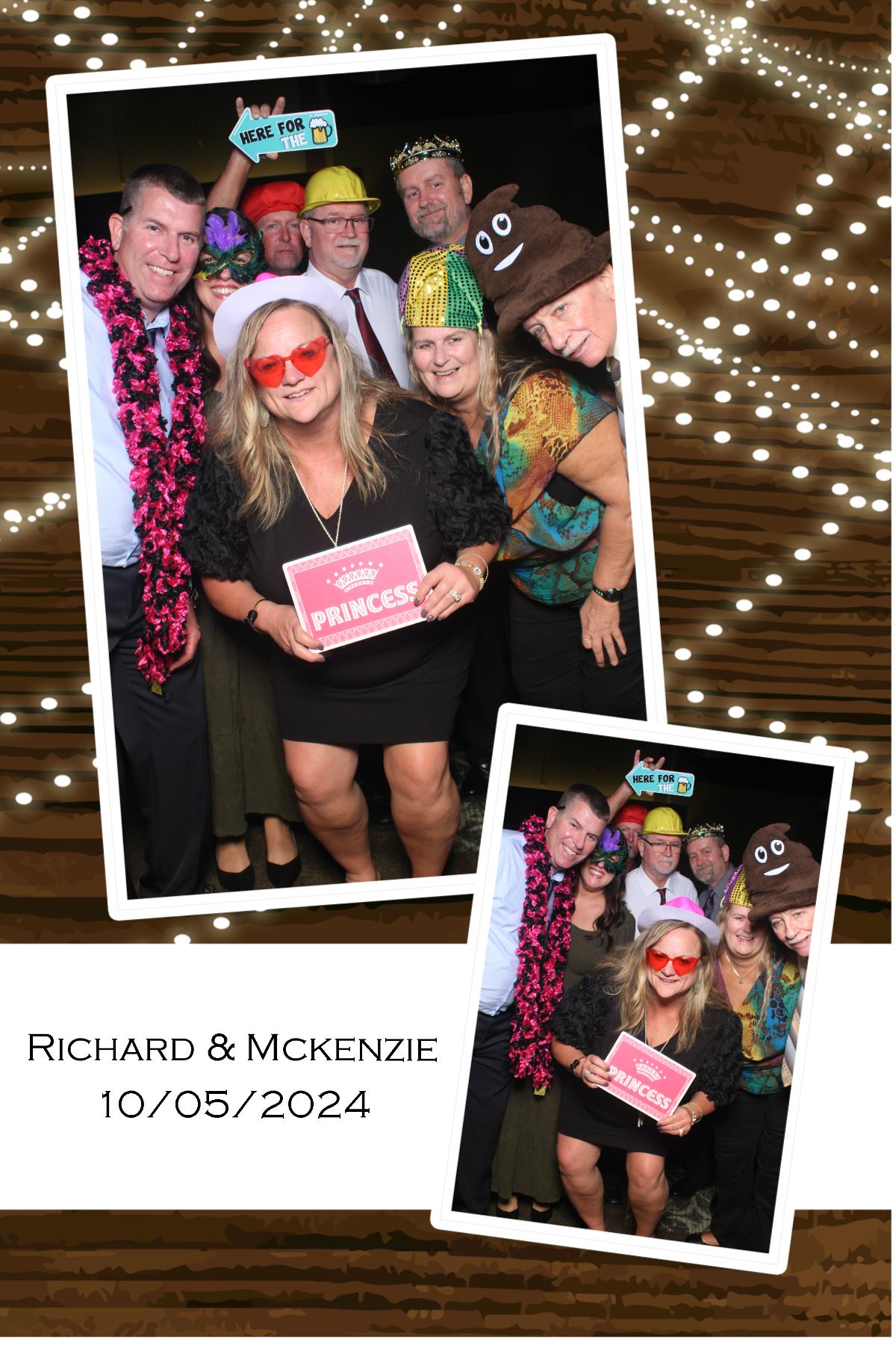 Richard Stevens & McKenzie Breig | View more photos from the event at gallery.photoboothcincy.com/u/PhotoBoothCincy/Richard-Stevens-McKenzie-Breig