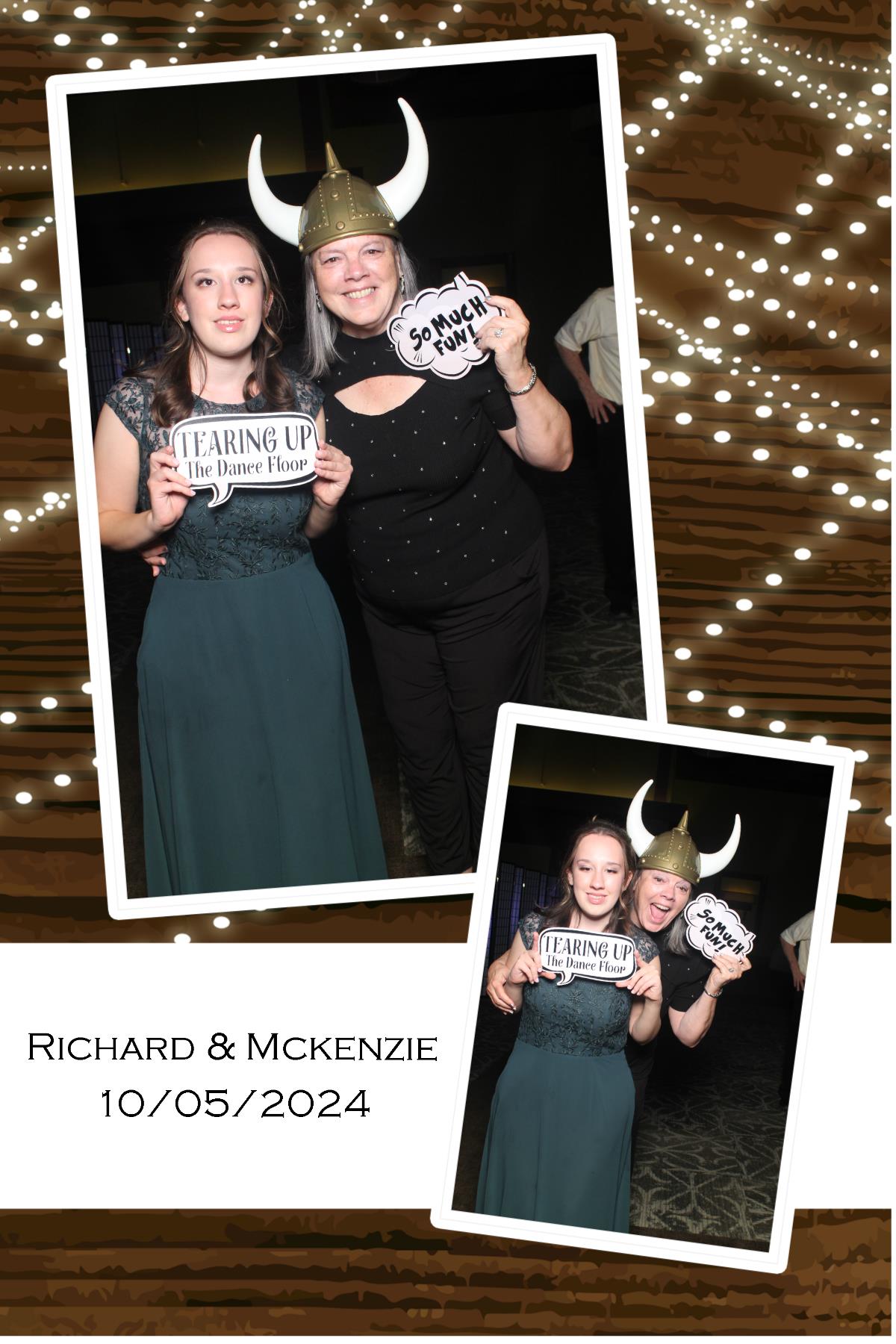 Richard Stevens & McKenzie Breig | View more photos from the event at gallery.photoboothcincy.com/u/PhotoBoothCincy/Richard-Stevens-McKenzie-Breig