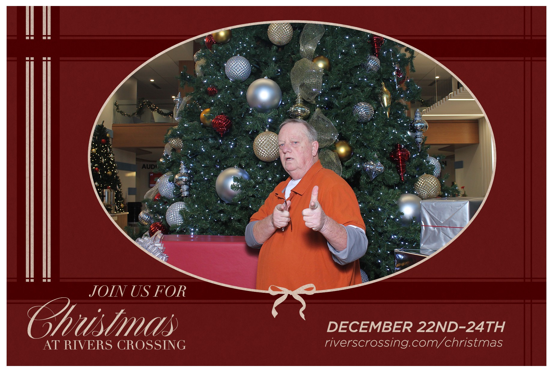 Rivers Crossing Christmas Invite | View more photos from the event at gallery.photoboothcincy.com/u/PhotoBoothCincy/Rivers-Crossing-Christmas-Invite