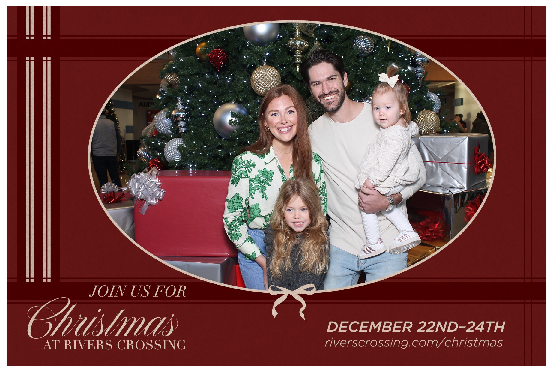 Rivers Crossing Christmas Invite | View more photos from the event at gallery.photoboothcincy.com/u/PhotoBoothCincy/Rivers-Crossing-Christmas-Invite