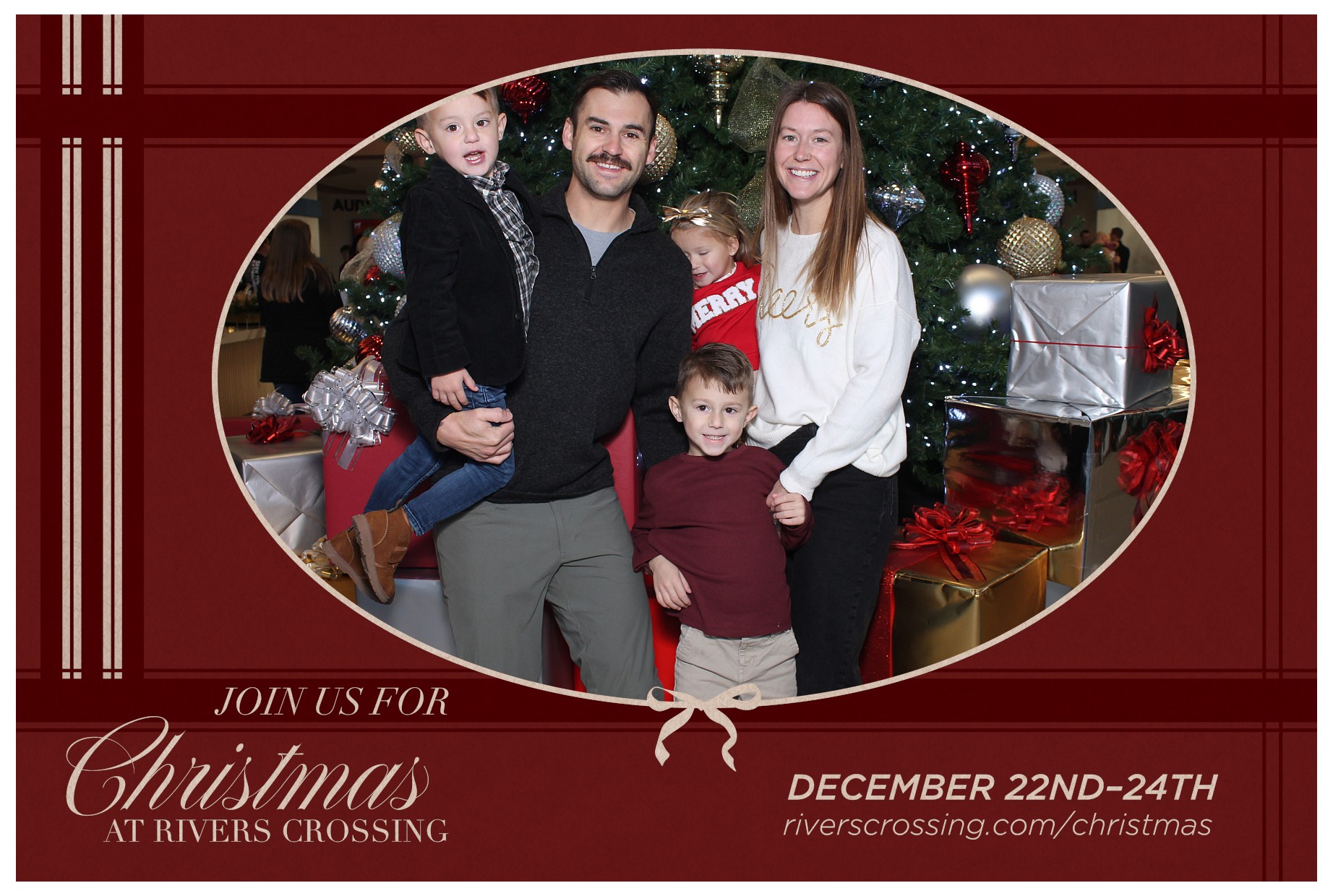 Rivers Crossing Christmas Invite | View more photos from the event at gallery.photoboothcincy.com/u/PhotoBoothCincy/Rivers-Crossing-Christmas-Invite