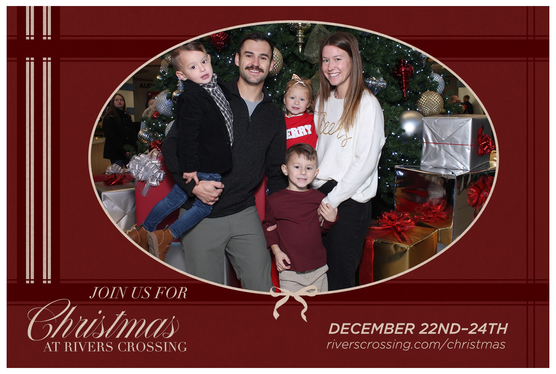 Rivers Crossing Christmas Invite | View more photos from the event at gallery.photoboothcincy.com/u/PhotoBoothCincy/Rivers-Crossing-Christmas-Invite