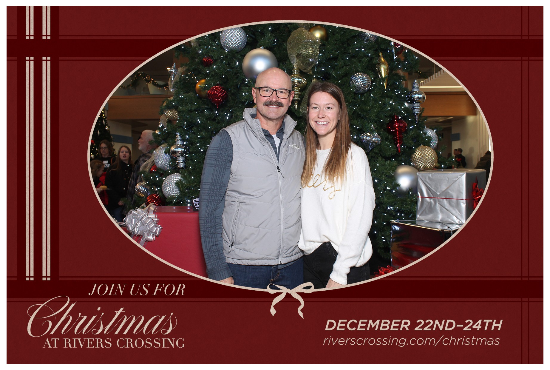 Rivers Crossing Christmas Invite | View more photos from the event at gallery.photoboothcincy.com/u/PhotoBoothCincy/Rivers-Crossing-Christmas-Invite