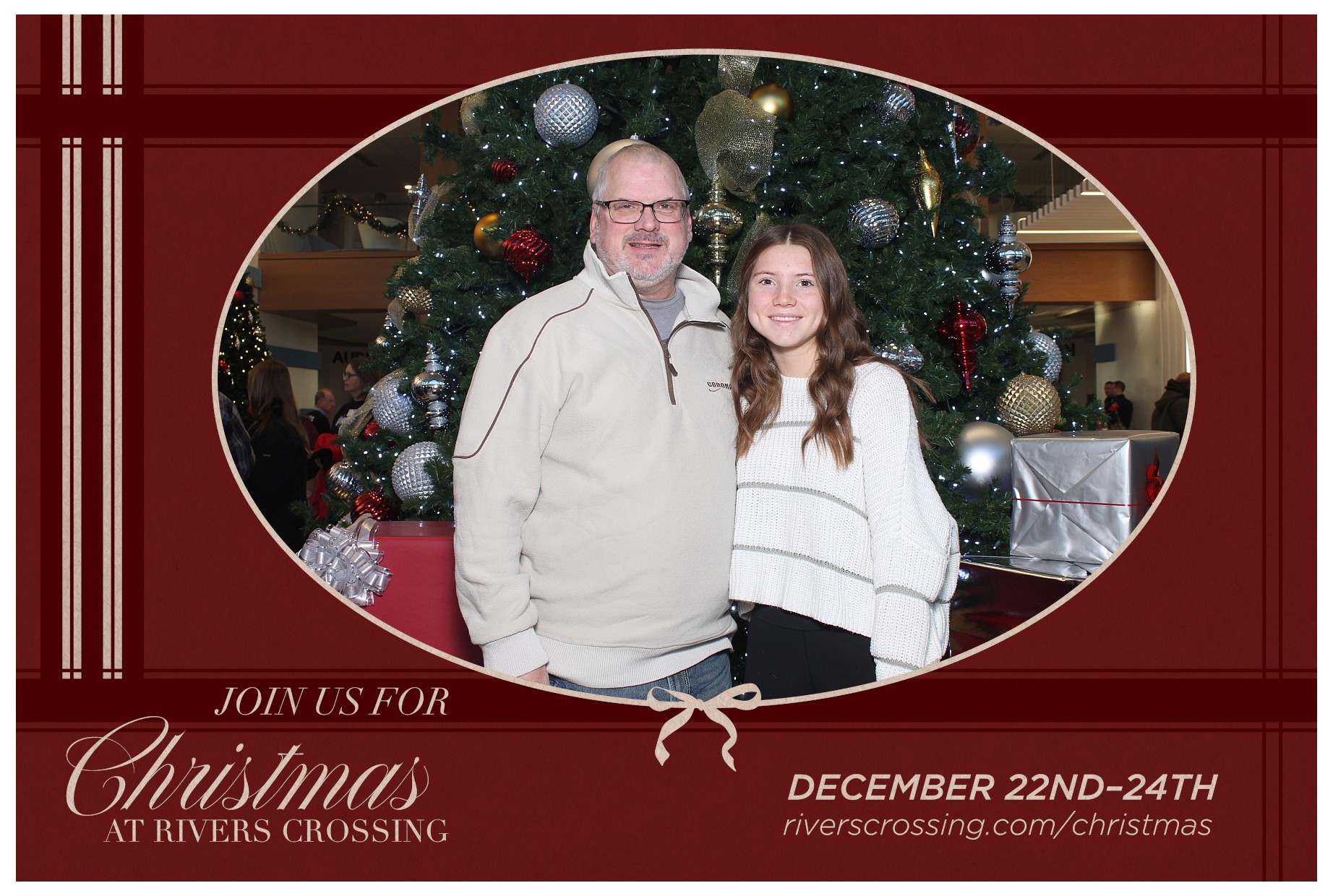 Rivers Crossing Christmas Invite | View more photos from the event at gallery.photoboothcincy.com/u/PhotoBoothCincy/Rivers-Crossing-Christmas-Invite