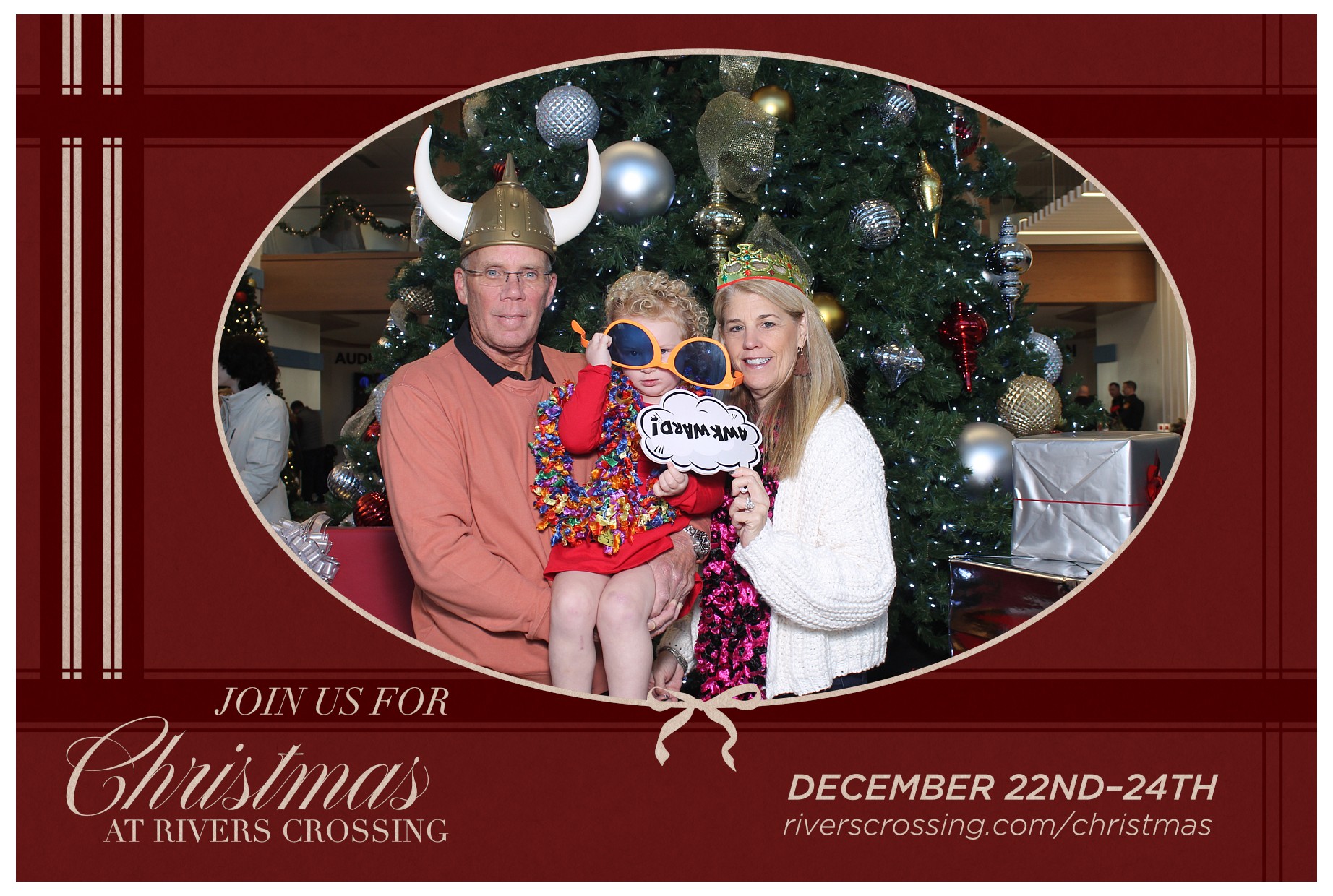 Rivers Crossing Christmas Invite | View more photos from the event at gallery.photoboothcincy.com/u/PhotoBoothCincy/Rivers-Crossing-Christmas-Invite