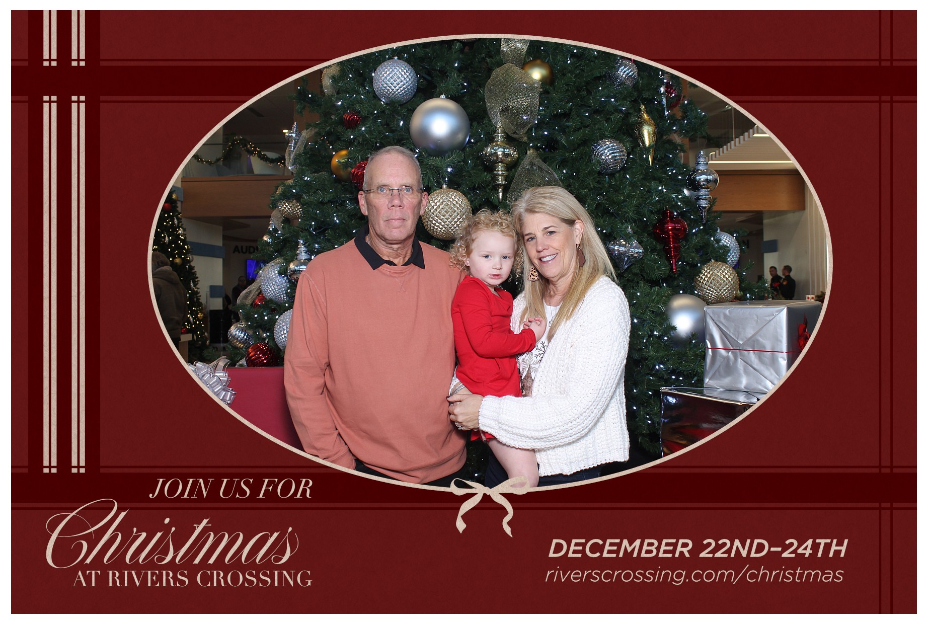 Rivers Crossing Christmas Invite | View more photos from the event at gallery.photoboothcincy.com/u/PhotoBoothCincy/Rivers-Crossing-Christmas-Invite