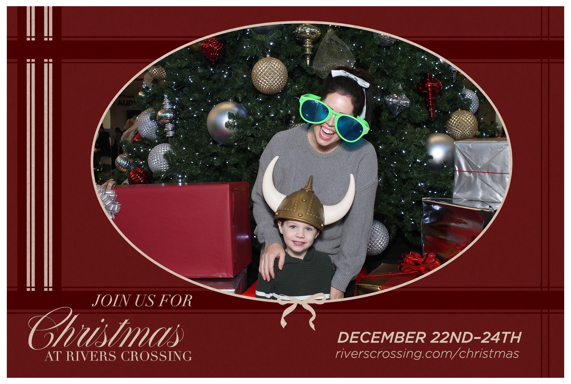 Rivers Crossing Christmas Invite | View more photos from the event at gallery.photoboothcincy.com/u/PhotoBoothCincy/Rivers-Crossing-Christmas-Invite