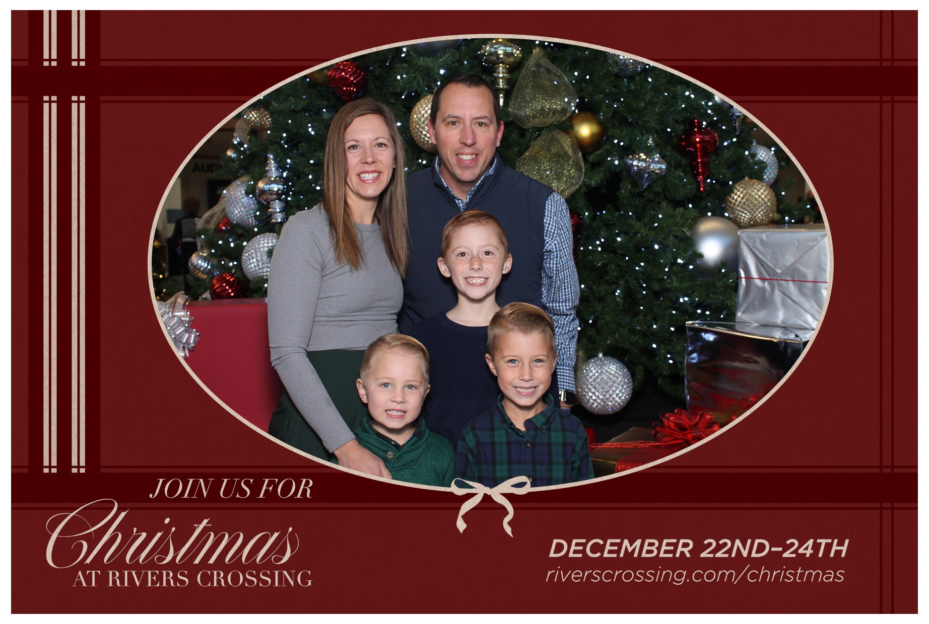 Rivers Crossing Christmas Invite | View more photos from the event at gallery.photoboothcincy.com/u/PhotoBoothCincy/Rivers-Crossing-Christmas-Invite