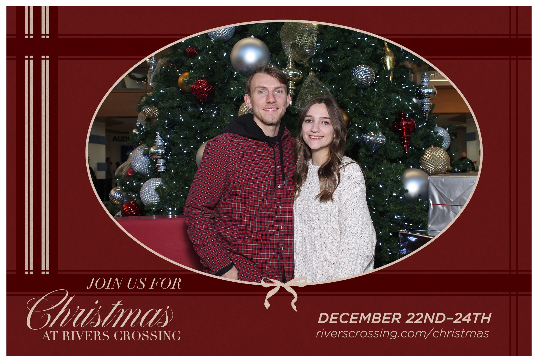 Rivers Crossing Christmas Invite | View more photos from the event at gallery.photoboothcincy.com/u/PhotoBoothCincy/Rivers-Crossing-Christmas-Invite
