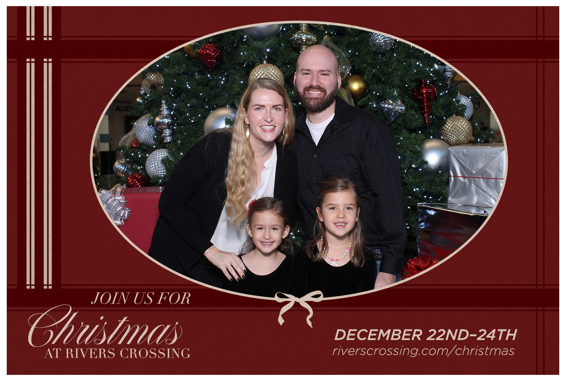 Rivers Crossing Christmas Invite | View more photos from the event at gallery.photoboothcincy.com/u/PhotoBoothCincy/Rivers-Crossing-Christmas-Invite