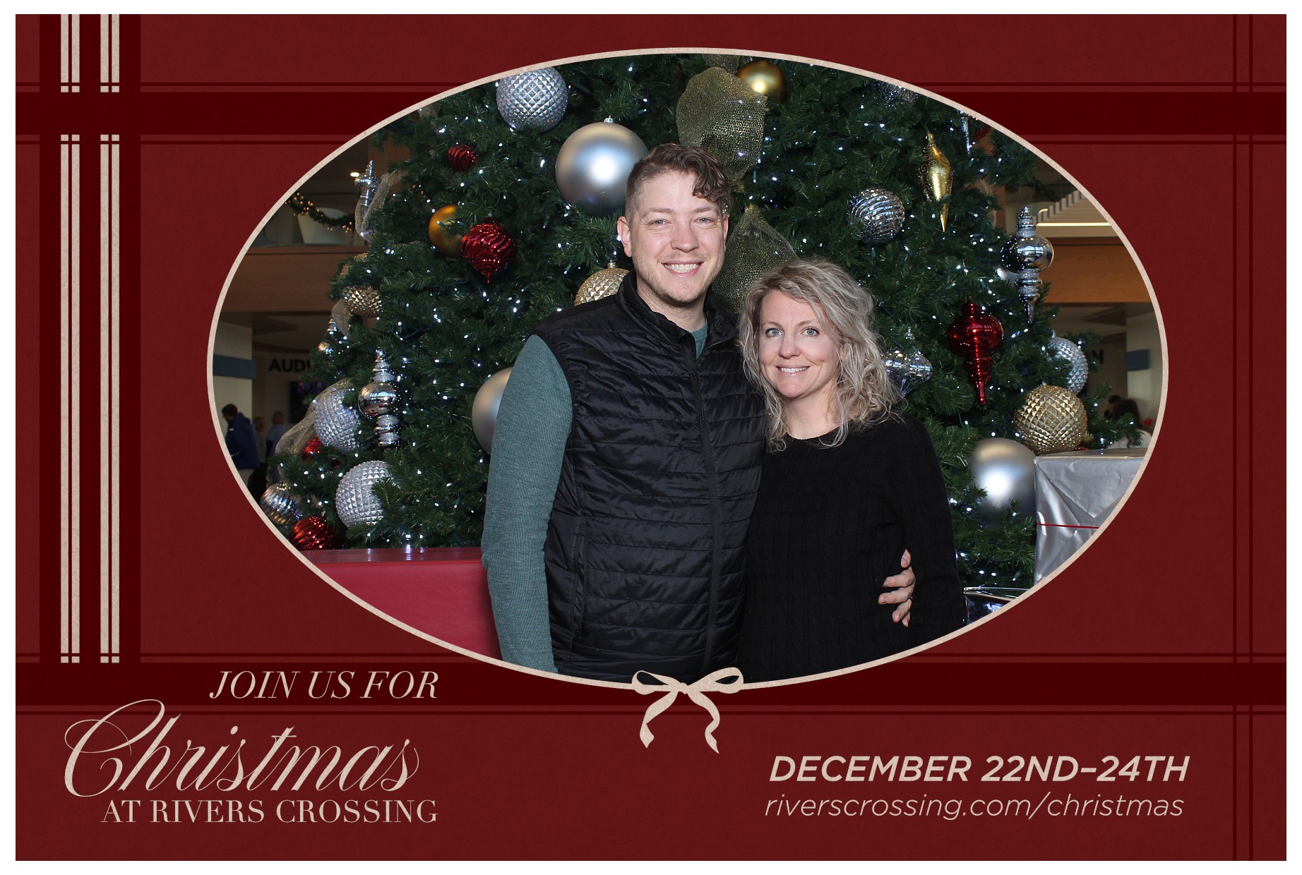 Rivers Crossing Christmas Invite | View more photos from the event at gallery.photoboothcincy.com/u/PhotoBoothCincy/Rivers-Crossing-Christmas-Invite