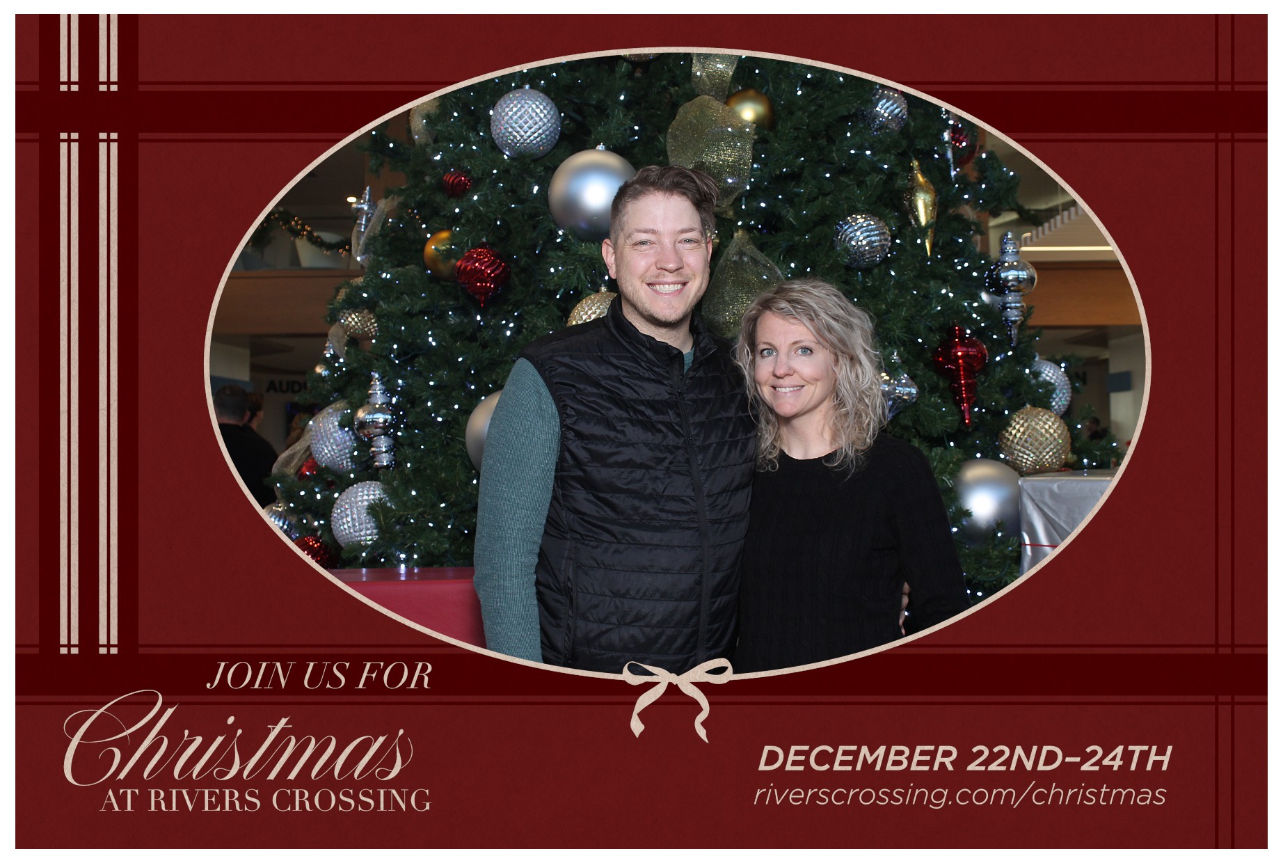 Rivers Crossing Christmas Invite | View more photos from the event at gallery.photoboothcincy.com/u/PhotoBoothCincy/Rivers-Crossing-Christmas-Invite