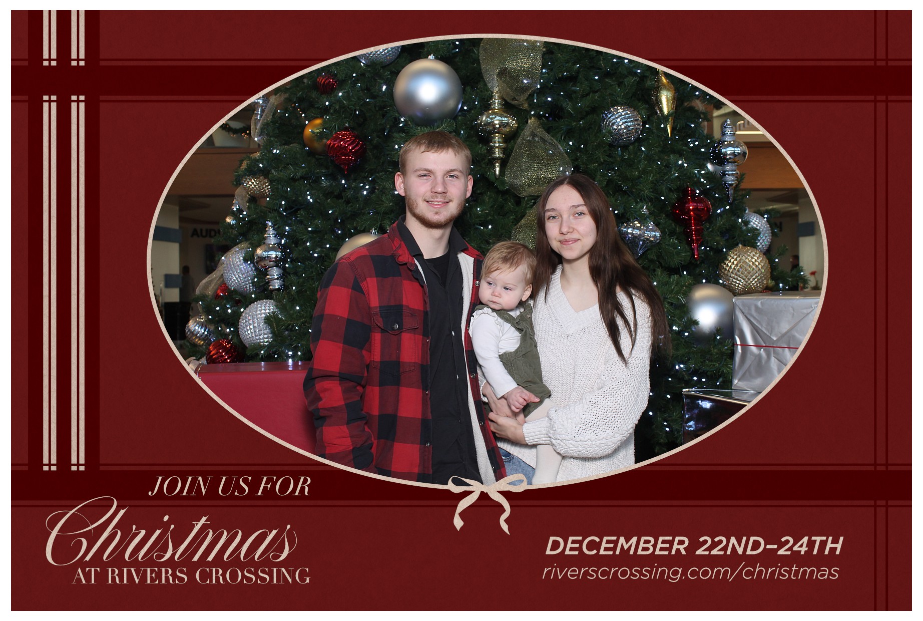 Rivers Crossing Christmas Invite | View more photos from the event at gallery.photoboothcincy.com/u/PhotoBoothCincy/Rivers-Crossing-Christmas-Invite