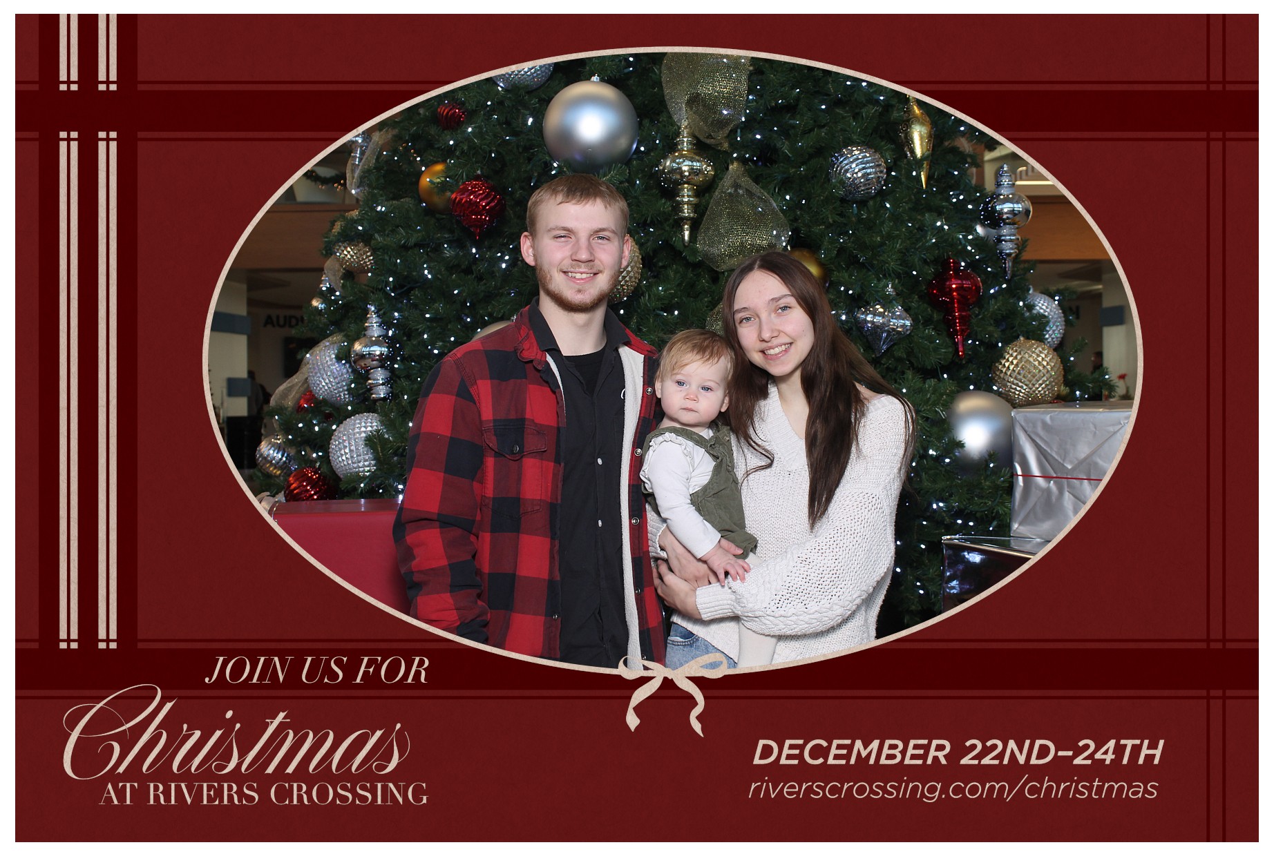 Rivers Crossing Christmas Invite | View more photos from the event at gallery.photoboothcincy.com/u/PhotoBoothCincy/Rivers-Crossing-Christmas-Invite