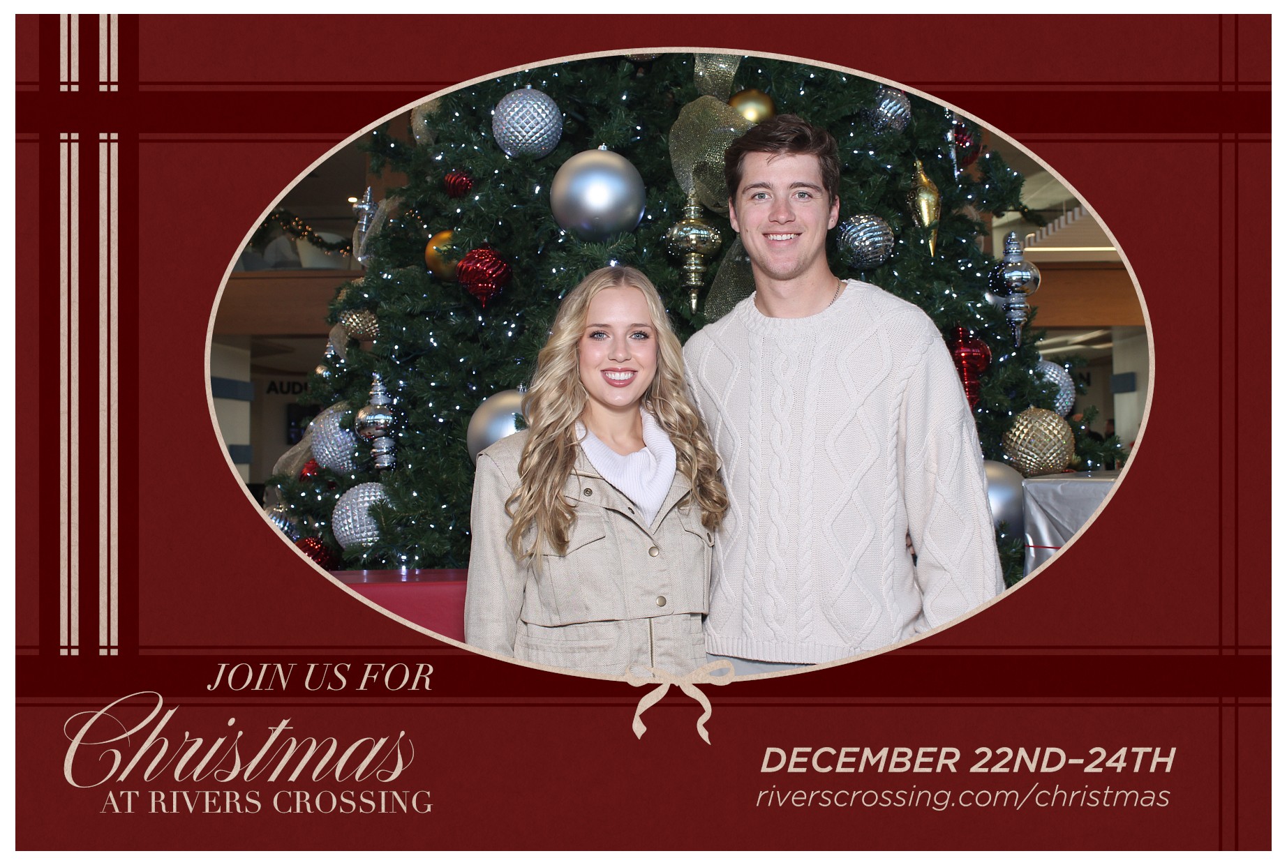 Rivers Crossing Christmas Invite | View more photos from the event at gallery.photoboothcincy.com/u/PhotoBoothCincy/Rivers-Crossing-Christmas-Invite