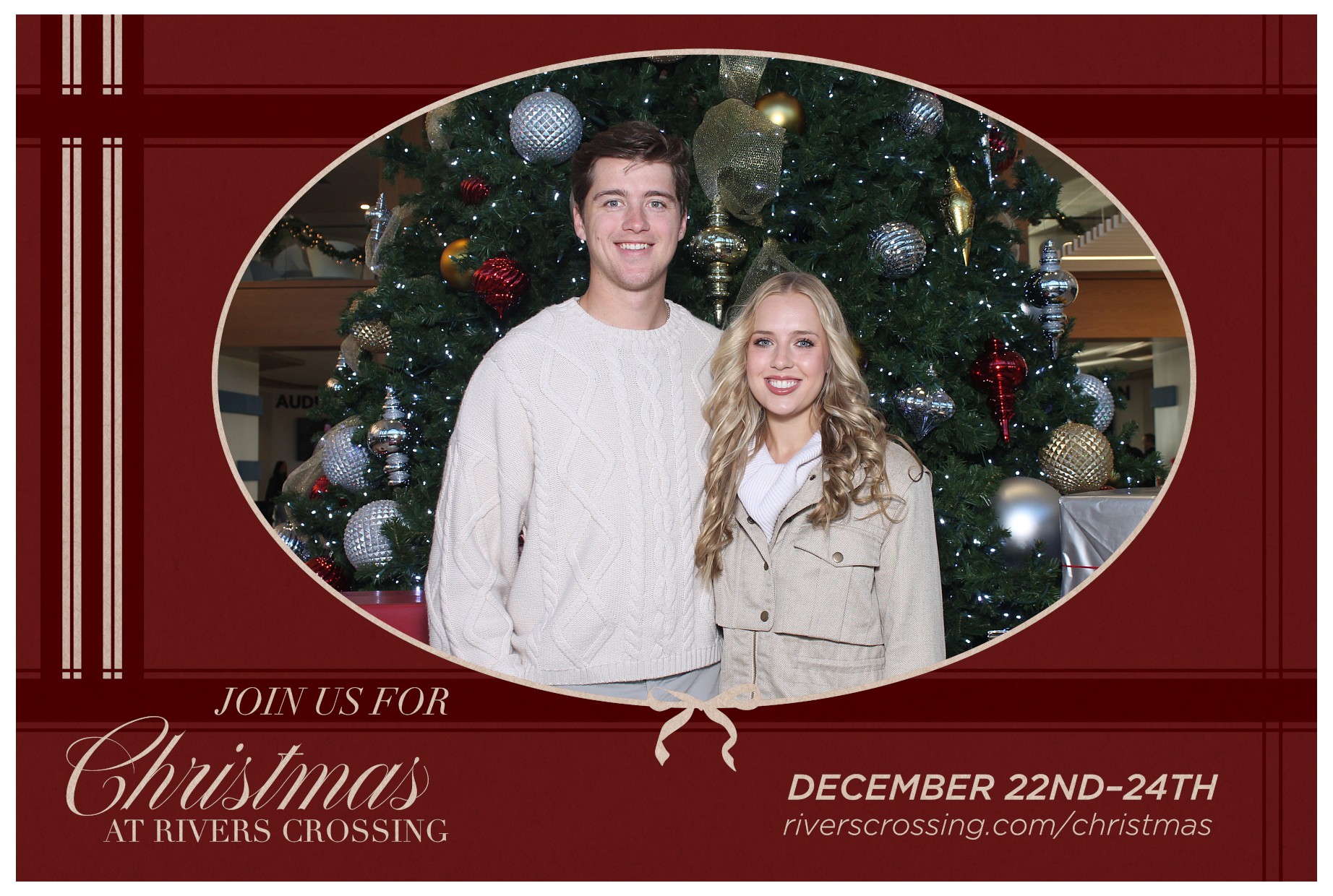 Rivers Crossing Christmas Invite | View more photos from the event at gallery.photoboothcincy.com/u/PhotoBoothCincy/Rivers-Crossing-Christmas-Invite
