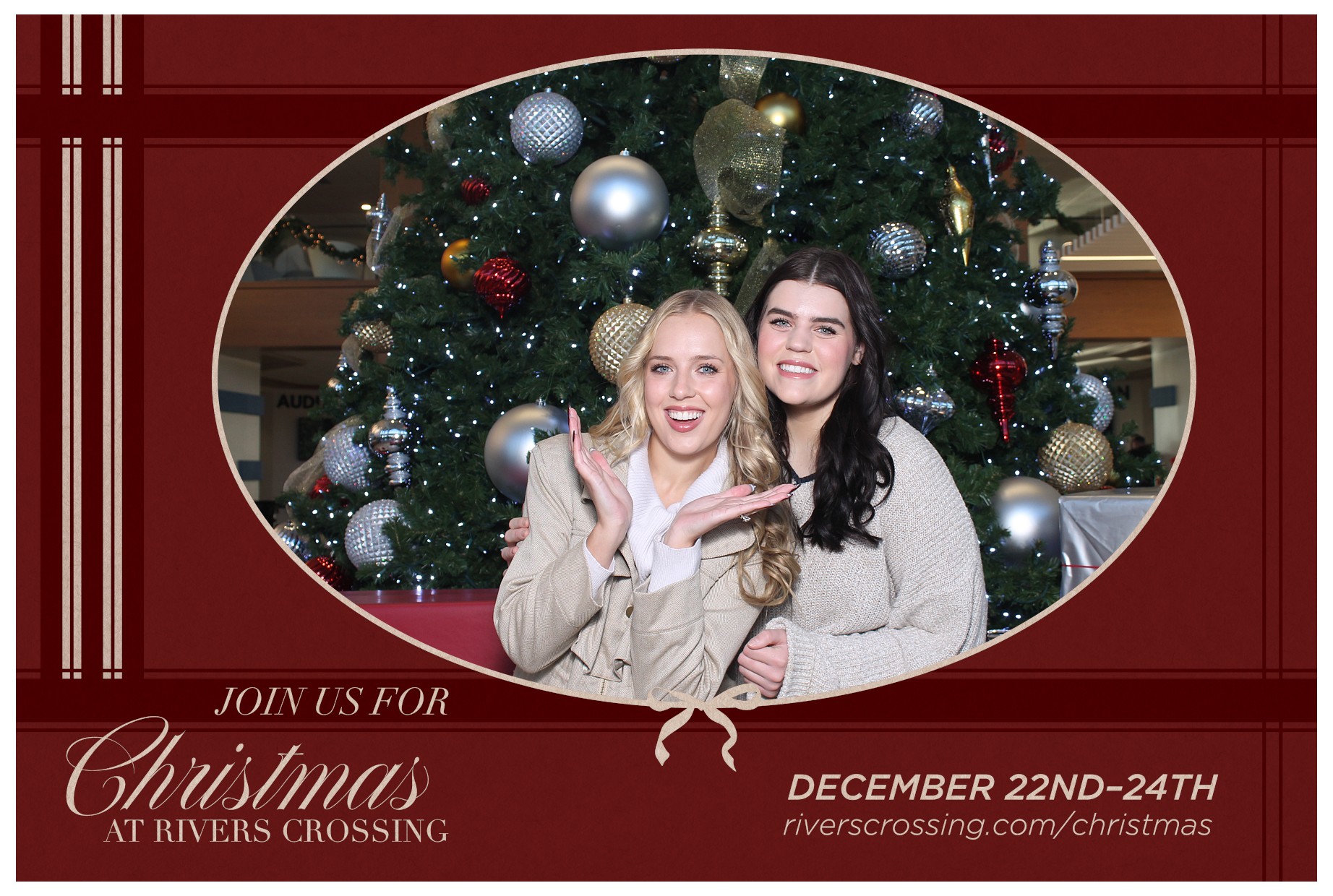 Rivers Crossing Christmas Invite | View more photos from the event at gallery.photoboothcincy.com/u/PhotoBoothCincy/Rivers-Crossing-Christmas-Invite