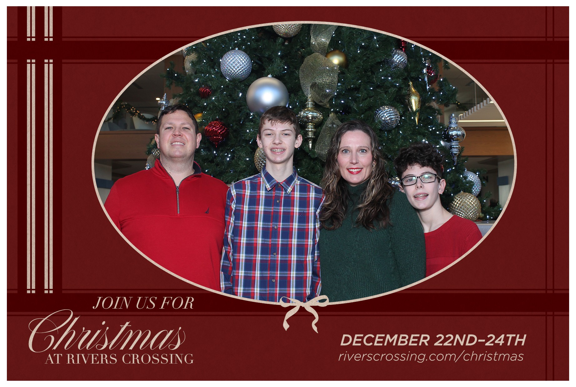 Rivers Crossing Christmas Invite | View more photos from the event at gallery.photoboothcincy.com/u/PhotoBoothCincy/Rivers-Crossing-Christmas-Invite