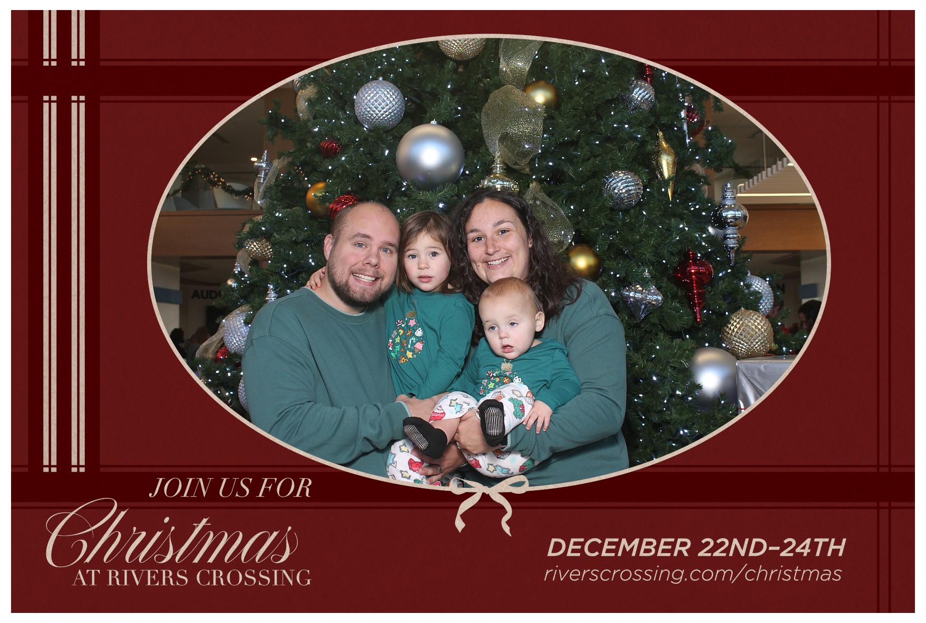 Rivers Crossing Christmas Invite | View more photos from the event at gallery.photoboothcincy.com/u/PhotoBoothCincy/Rivers-Crossing-Christmas-Invite