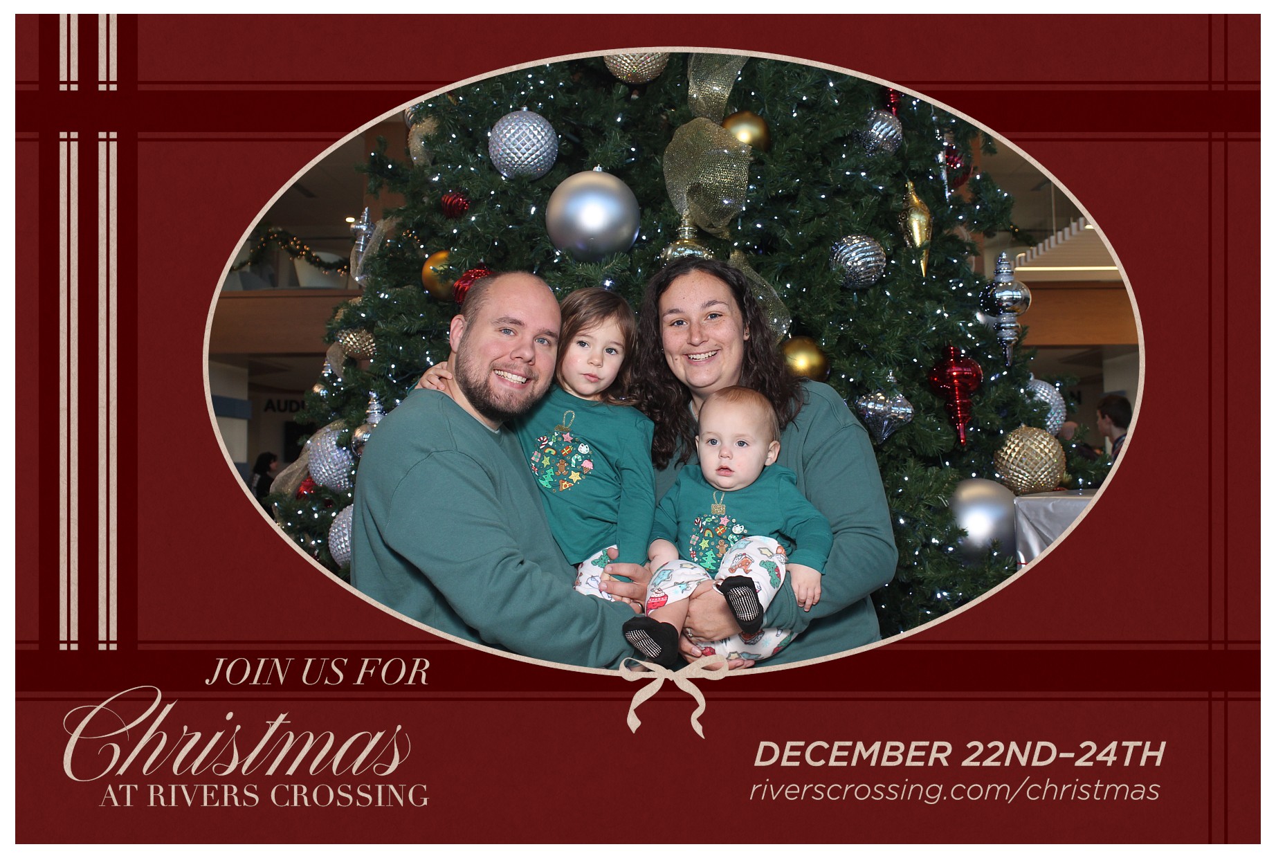Rivers Crossing Christmas Invite | View more photos from the event at gallery.photoboothcincy.com/u/PhotoBoothCincy/Rivers-Crossing-Christmas-Invite