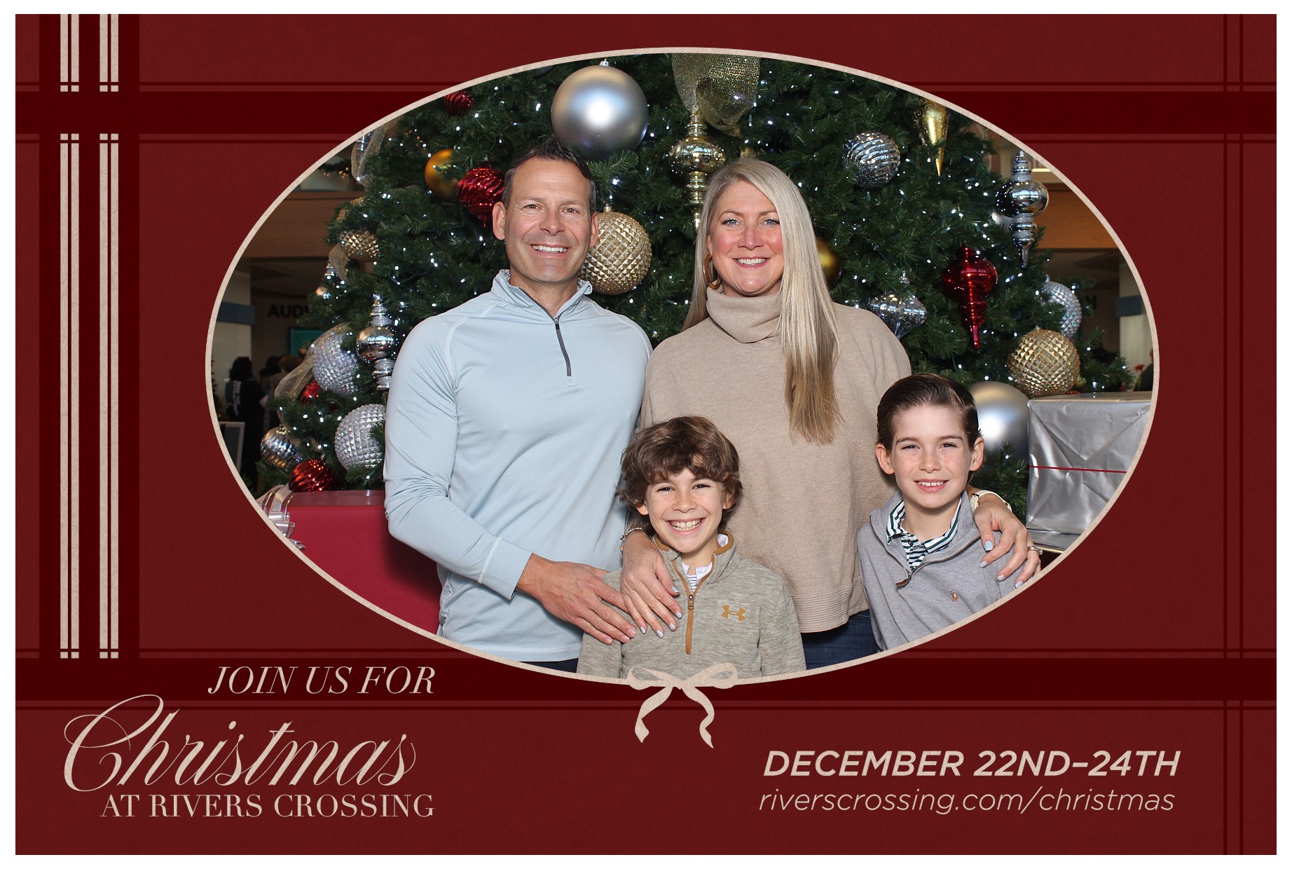 Rivers Crossing Christmas Invite | View more photos from the event at gallery.photoboothcincy.com/u/PhotoBoothCincy/Rivers-Crossing-Christmas-Invite