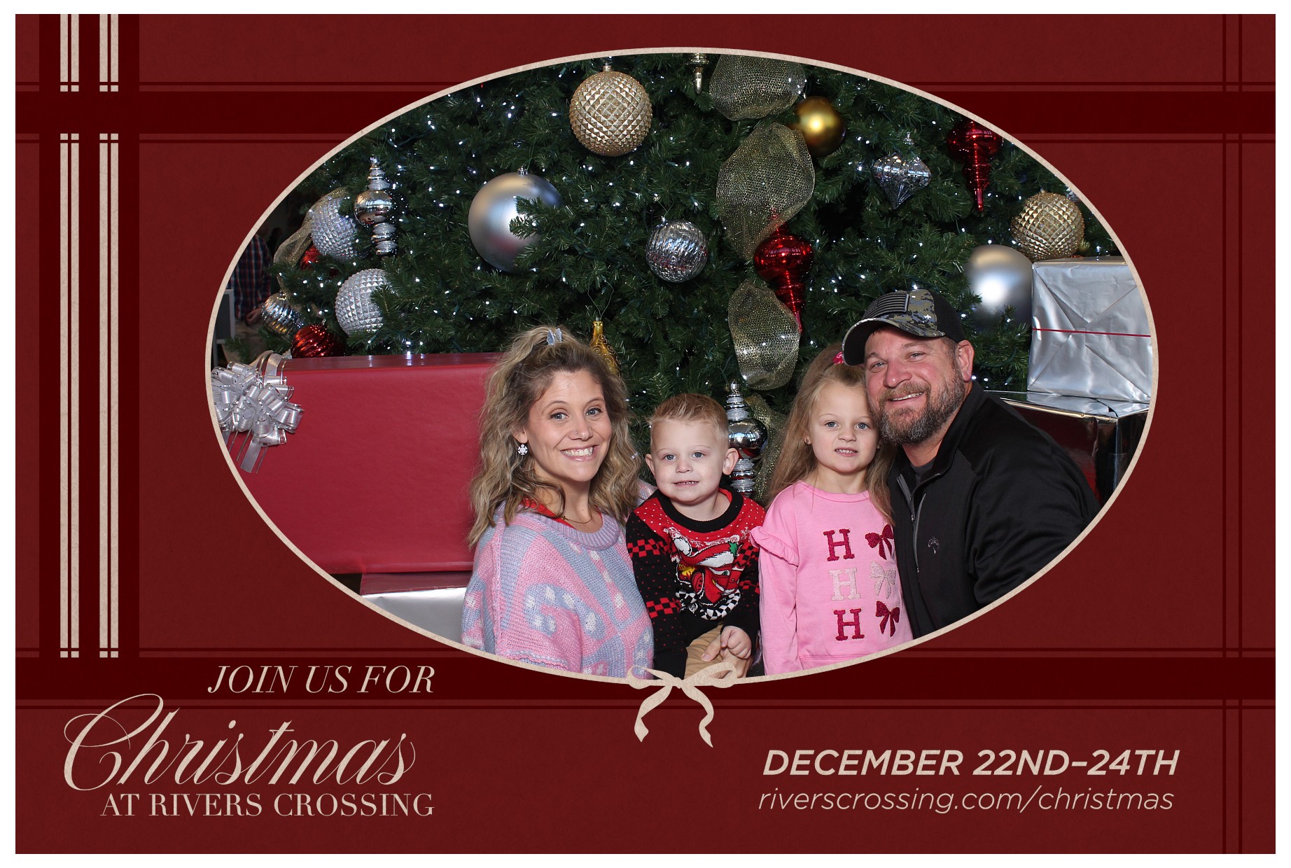 Rivers Crossing Christmas Invite | View more photos from the event at gallery.photoboothcincy.com/u/PhotoBoothCincy/Rivers-Crossing-Christmas-Invite