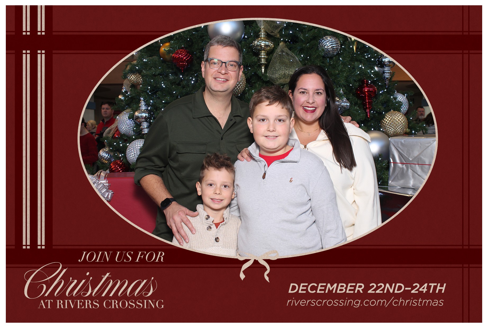 Rivers Crossing Christmas Invite | View more photos from the event at gallery.photoboothcincy.com/u/PhotoBoothCincy/Rivers-Crossing-Christmas-Invite