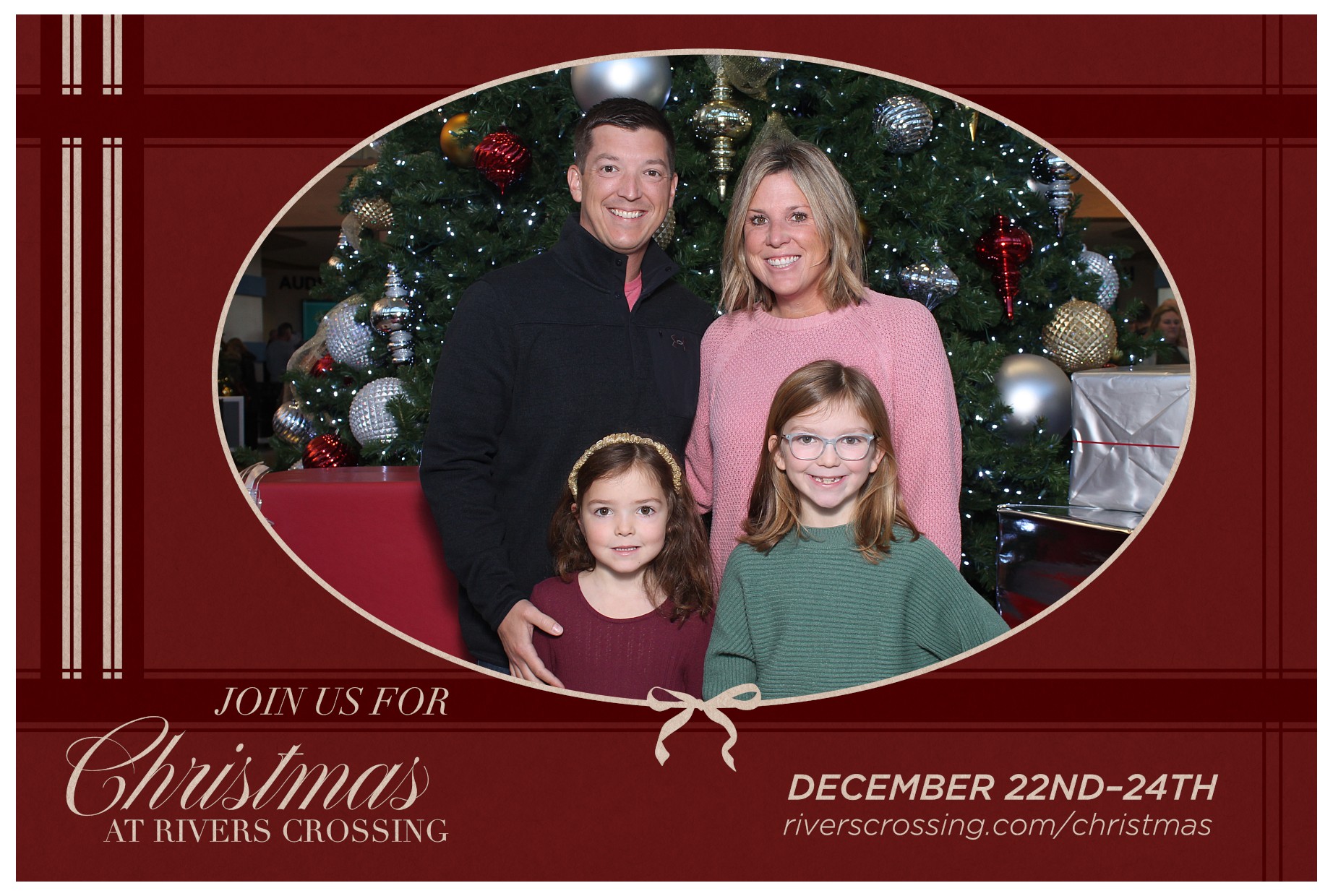 Rivers Crossing Christmas Invite | View more photos from the event at gallery.photoboothcincy.com/u/PhotoBoothCincy/Rivers-Crossing-Christmas-Invite