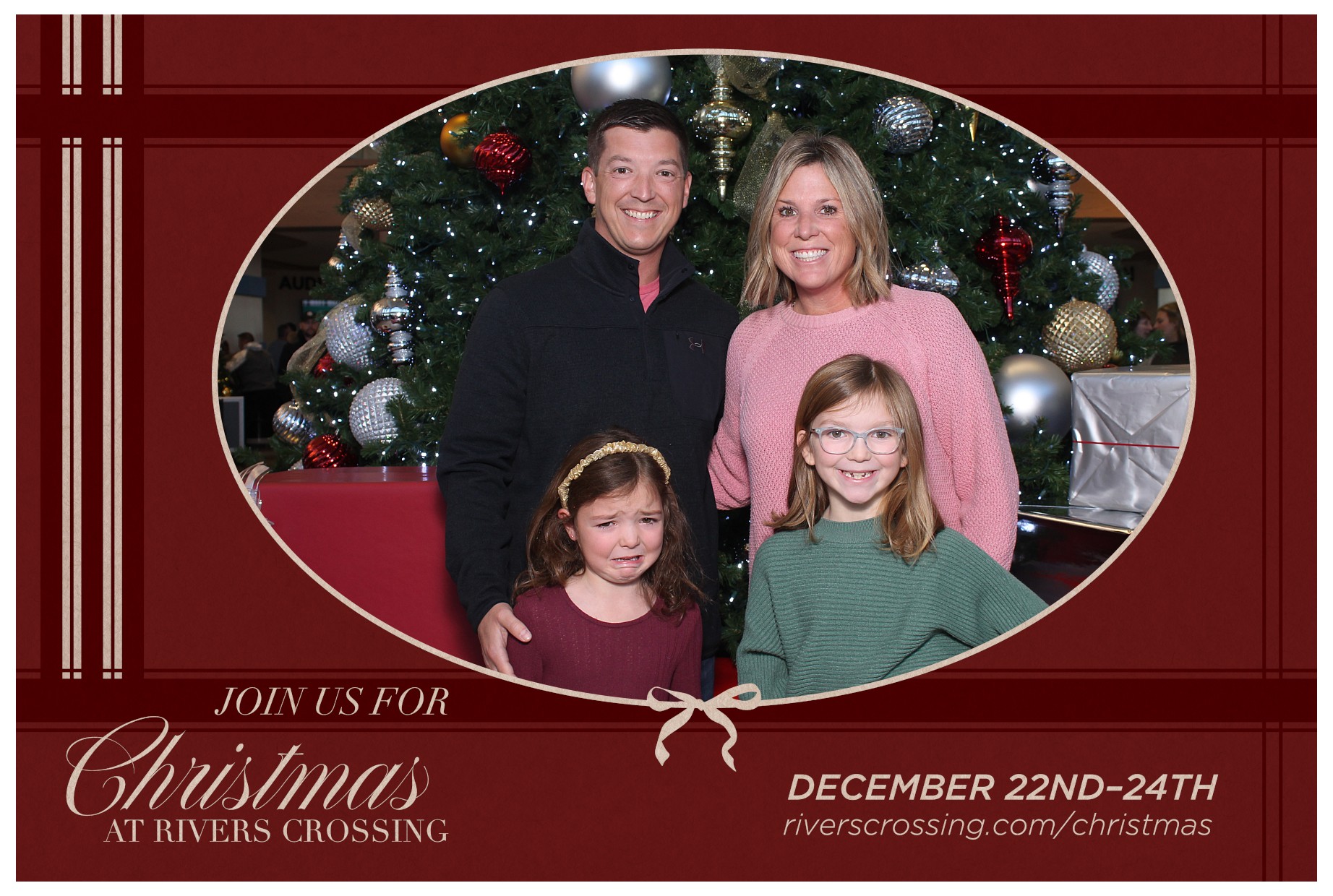 Rivers Crossing Christmas Invite | View more photos from the event at gallery.photoboothcincy.com/u/PhotoBoothCincy/Rivers-Crossing-Christmas-Invite